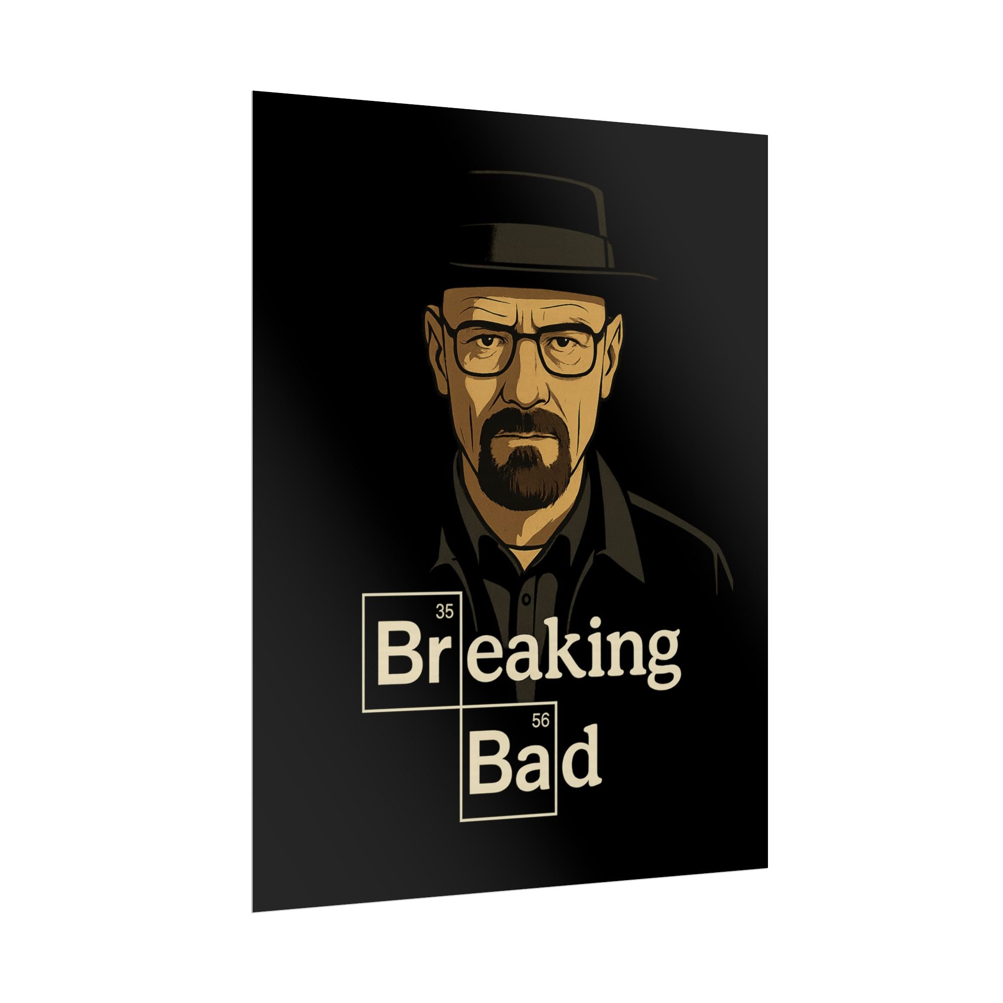 Breaking Bad Style Rolled Poster
