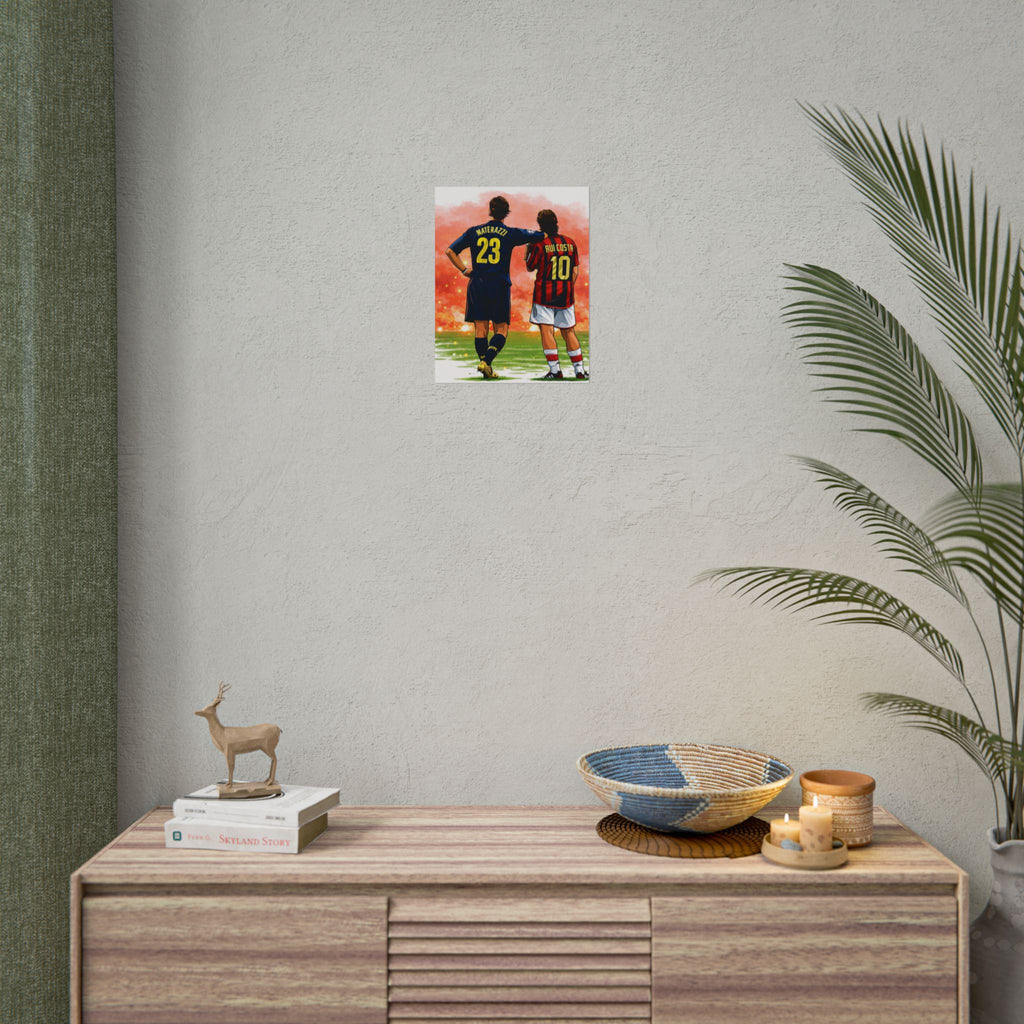 Iconic Football Rolled Poster