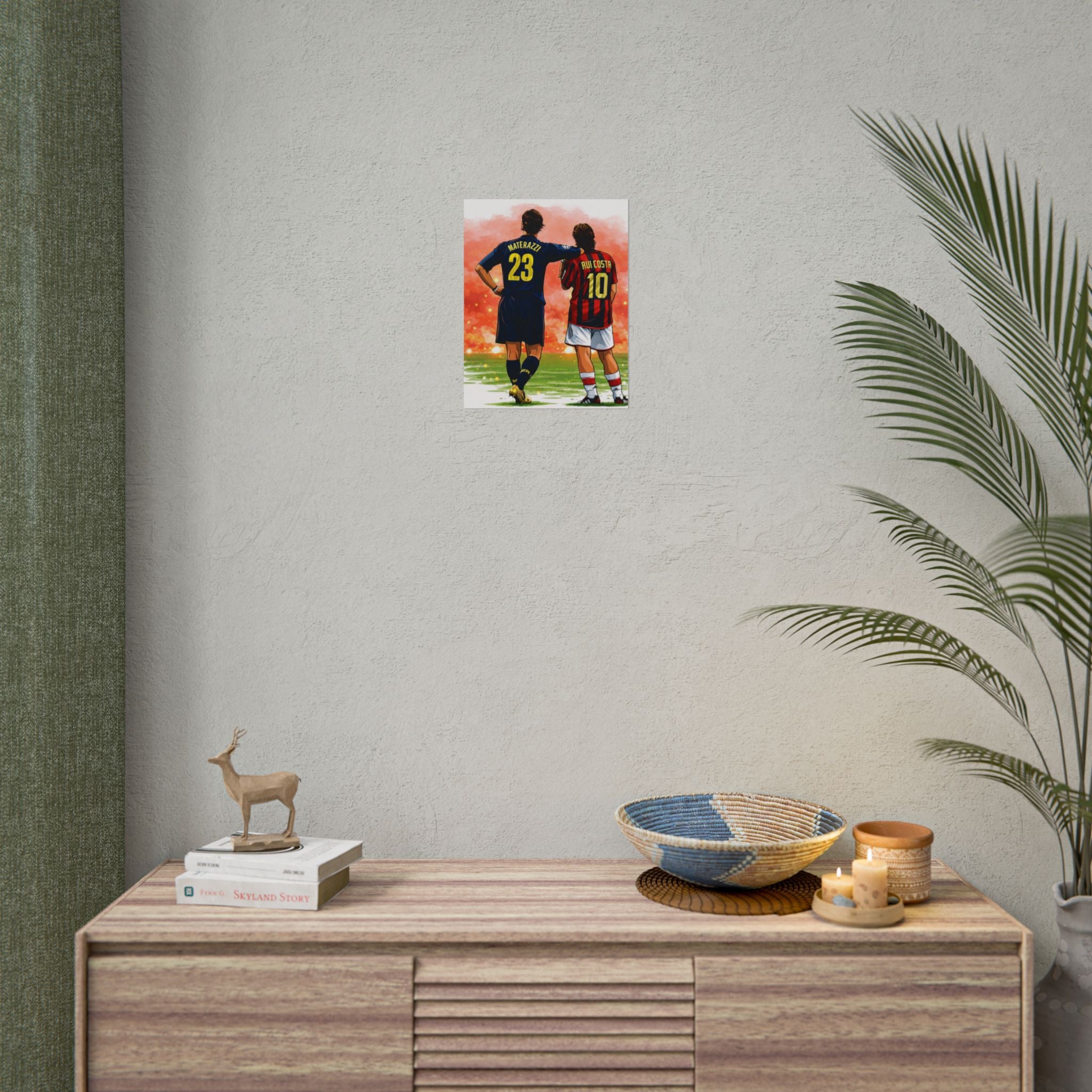 Iconic Football Rolled Poster