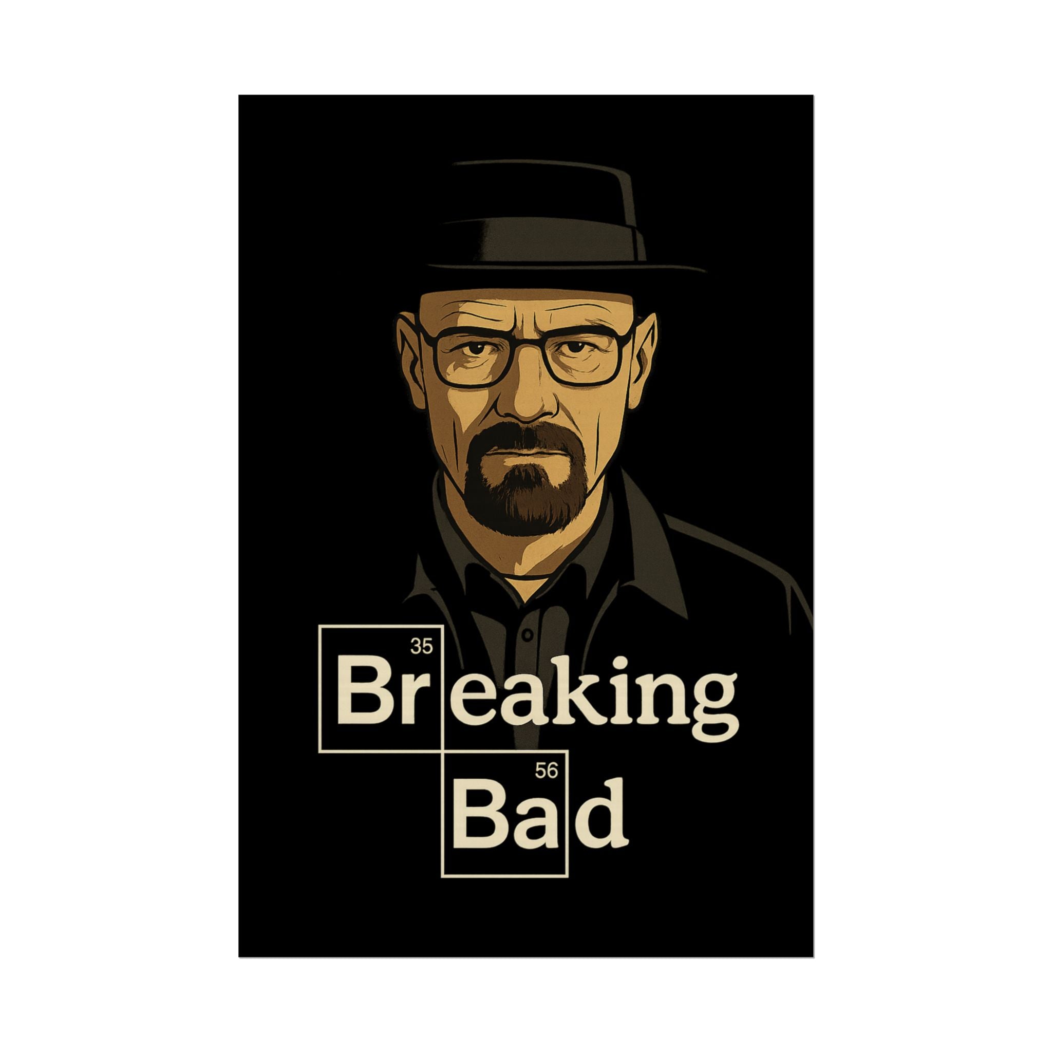 Breaking Bad Style Rolled Poster