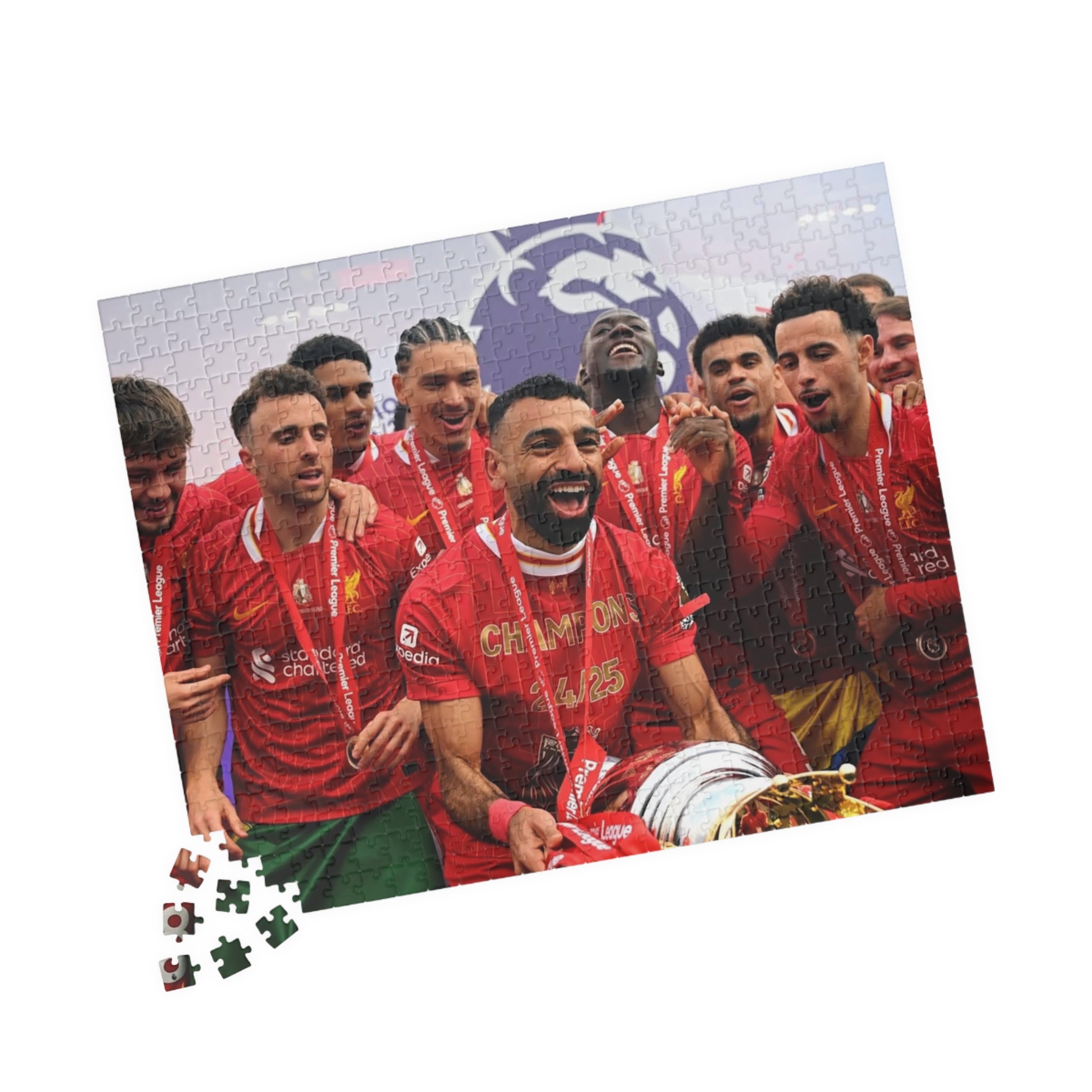 Liverpool Premier League Champions 24/25 Jigsaw Puzzle (110–1014 pcs)