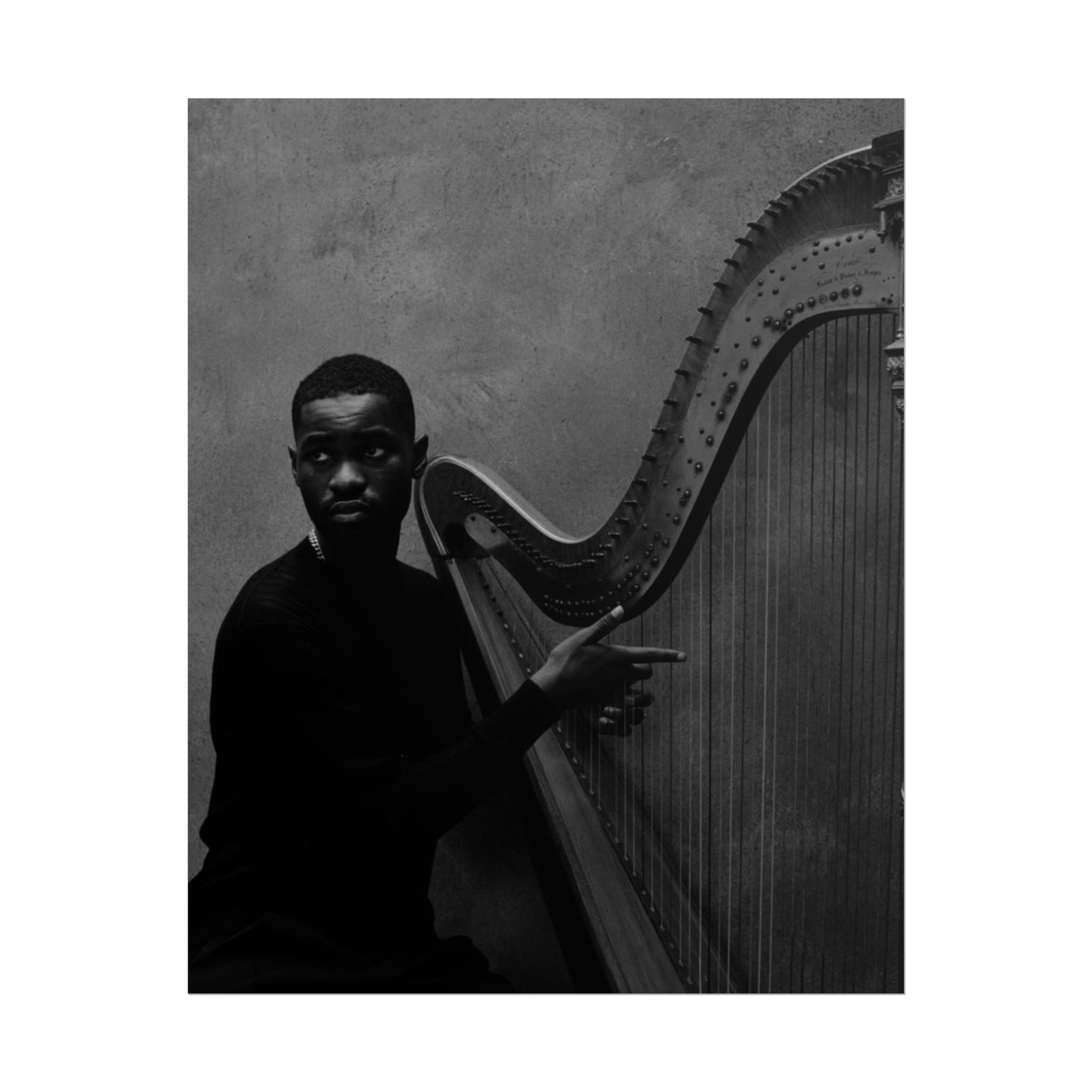 Dave - The Boy Who Played The Harp Rolled Poster — New Album Poster
