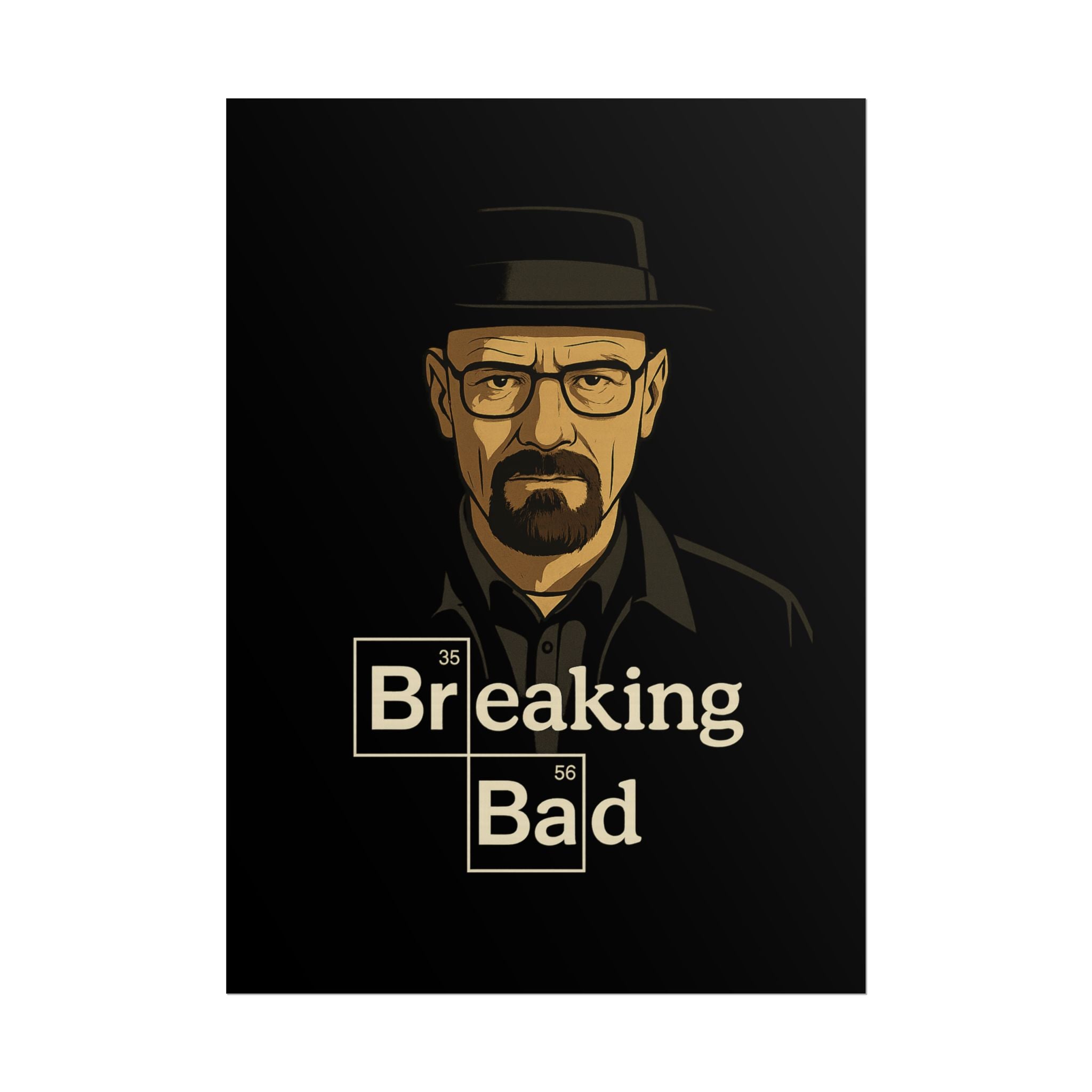 Breaking Bad Style Rolled Poster