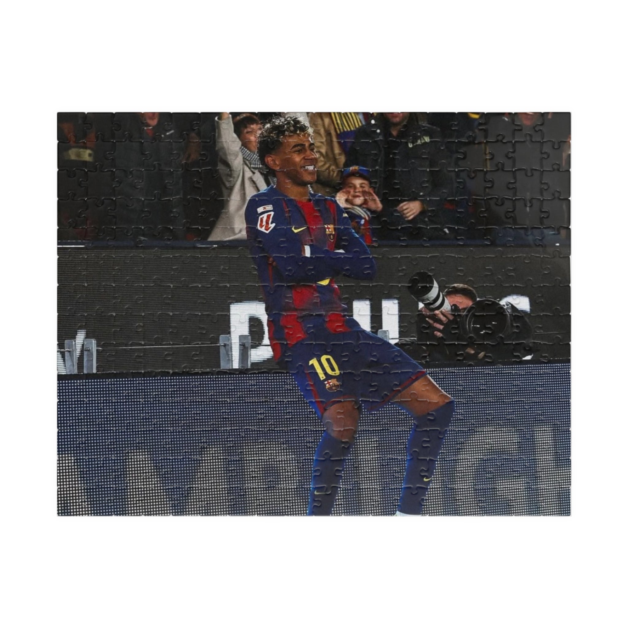 Lamine Yamal Soccer Star Celebration Puzzle — Custom 110/252/520/1014‑Piece Jigsaw