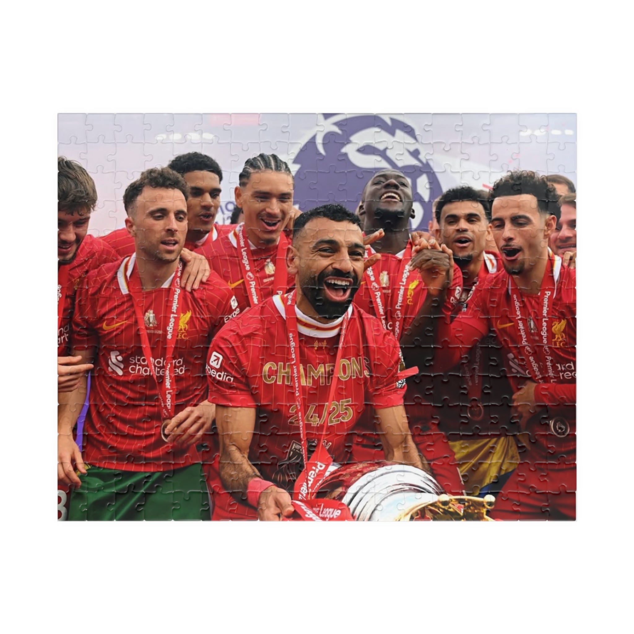 Liverpool Premier League Champions 24/25 Jigsaw Puzzle (110–1014 pcs)