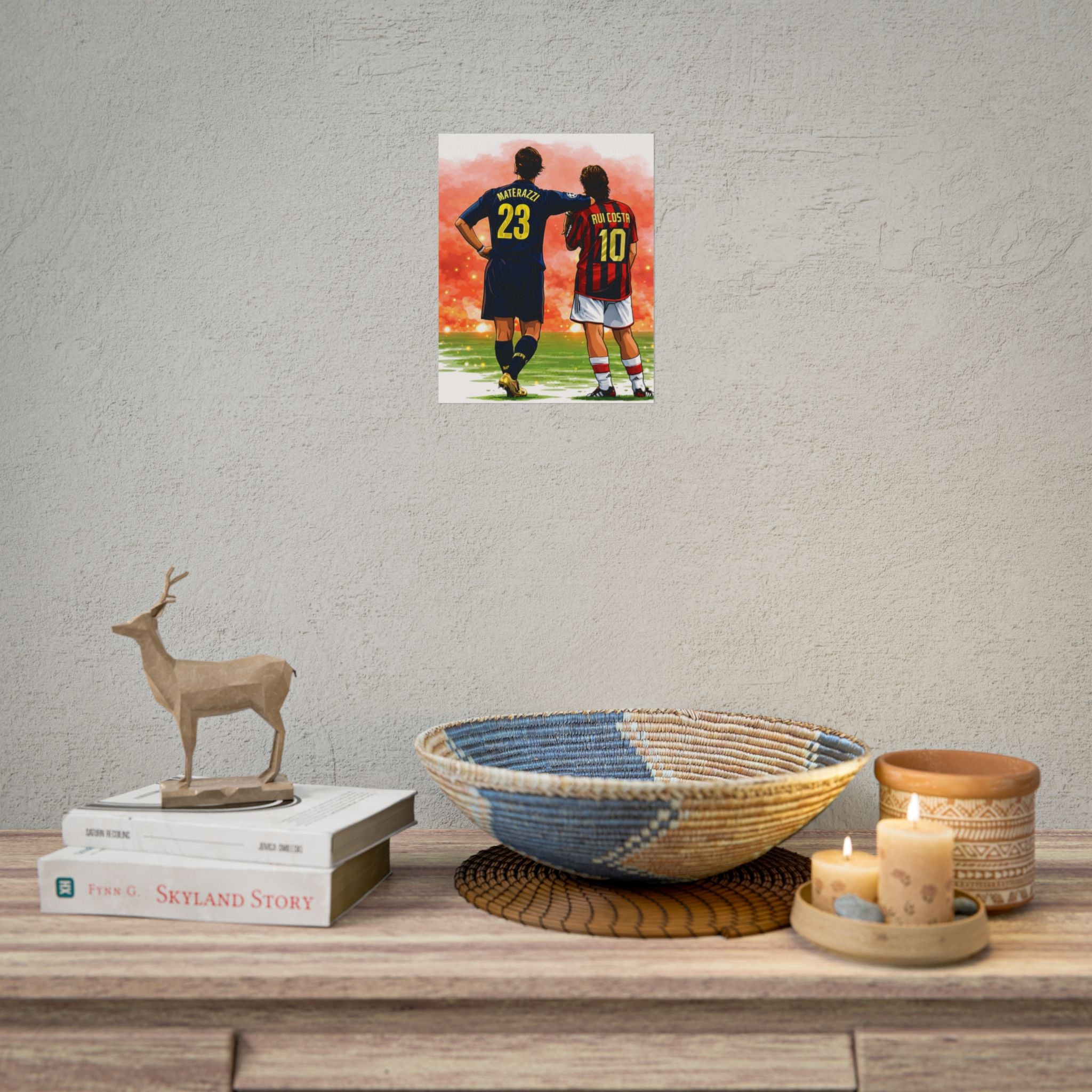 Iconic Football Rolled Poster