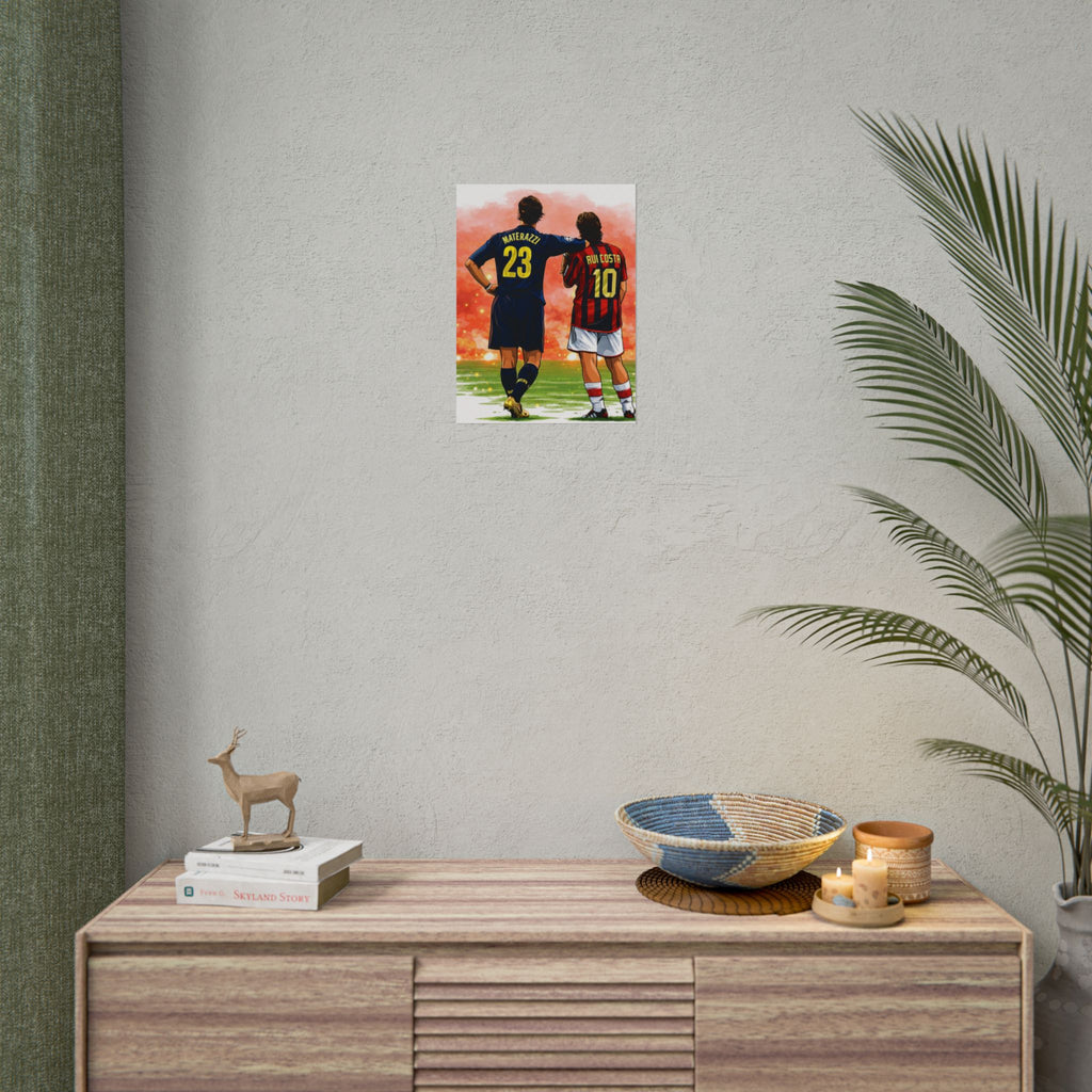 Iconic Football Rolled Poster