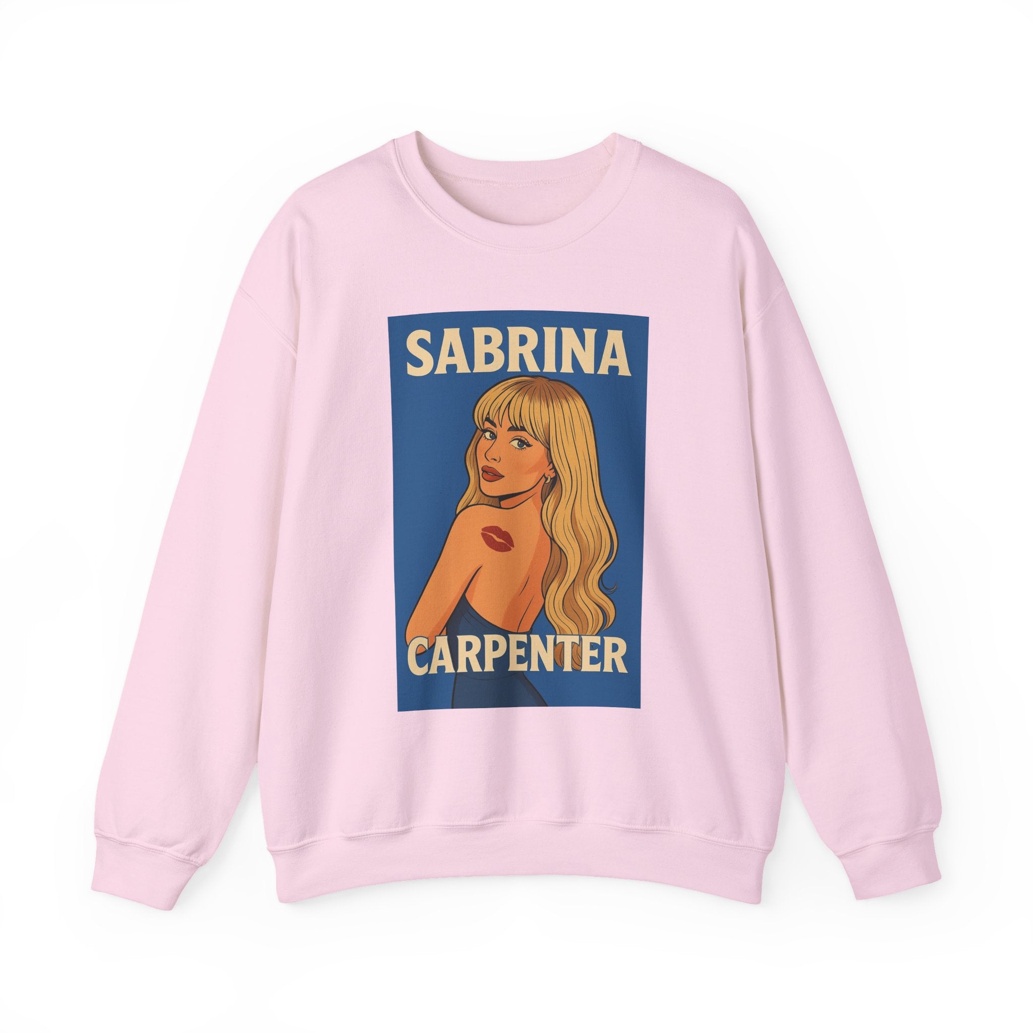 Sabrina Carpenter Retro Pin-Up Crewneck Sweatshirt