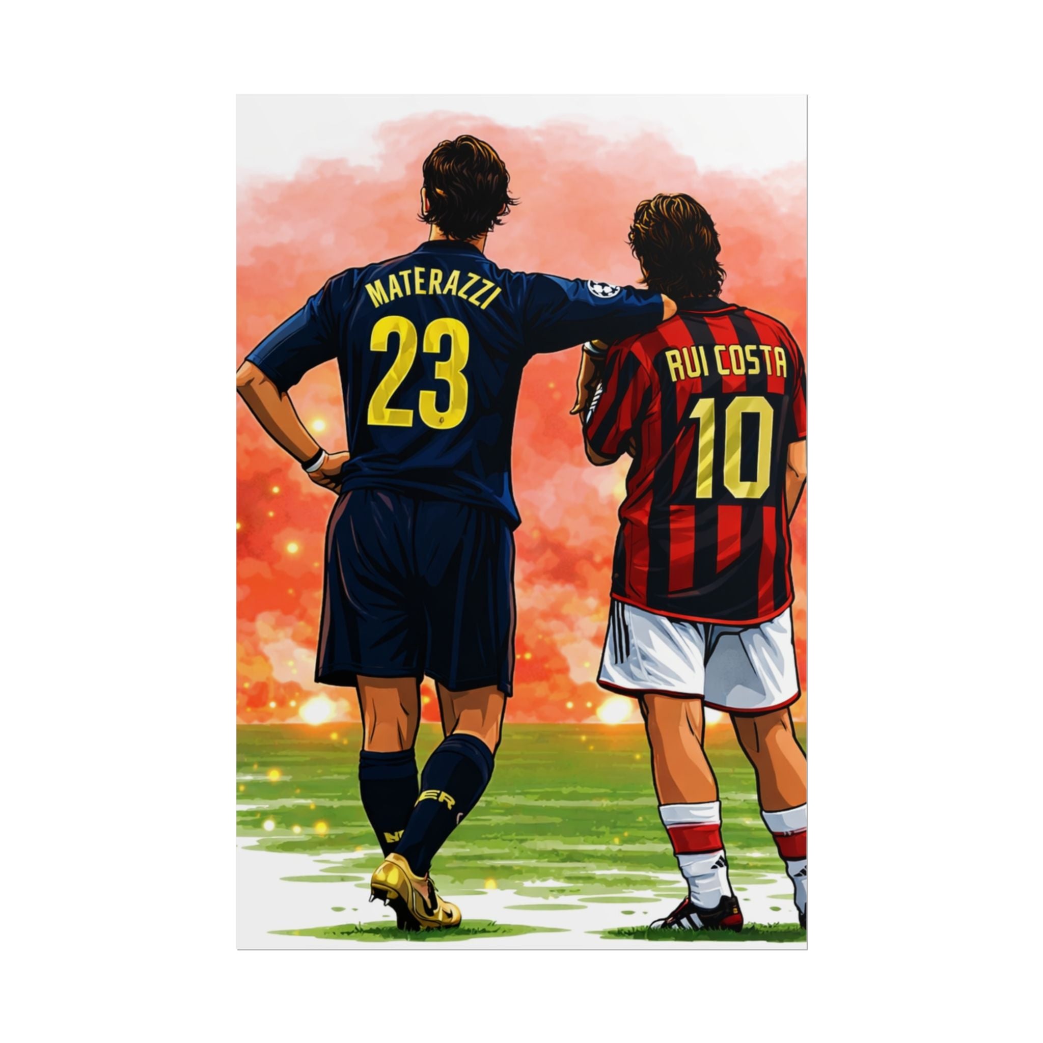 Iconic Football Rolled Poster