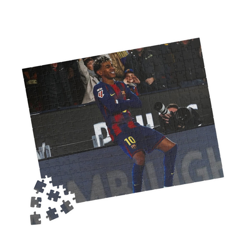 Lamine Yamal Soccer Star Celebration Puzzle — Custom 110/252/520/1014‑Piece Jigsaw