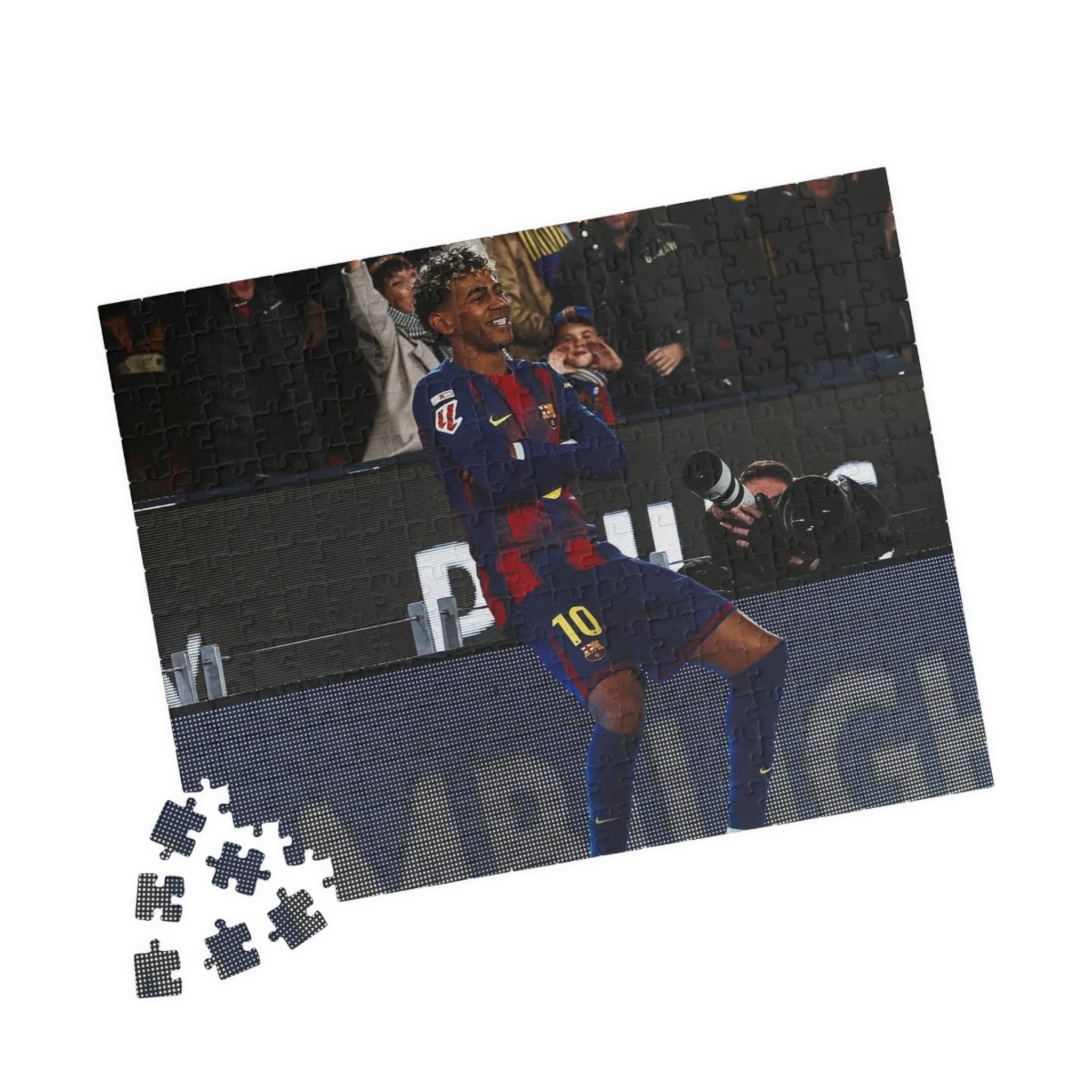 Lamine Yamal Soccer Star Celebration Puzzle — Custom 110/252/520/1014‑Piece Jigsaw