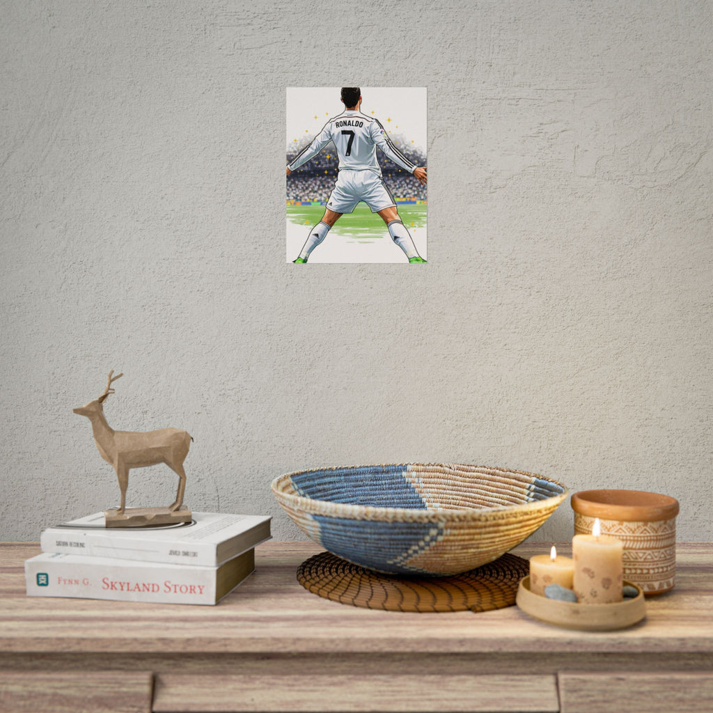 Cristiano Ronaldo Celebration Rolled Poster