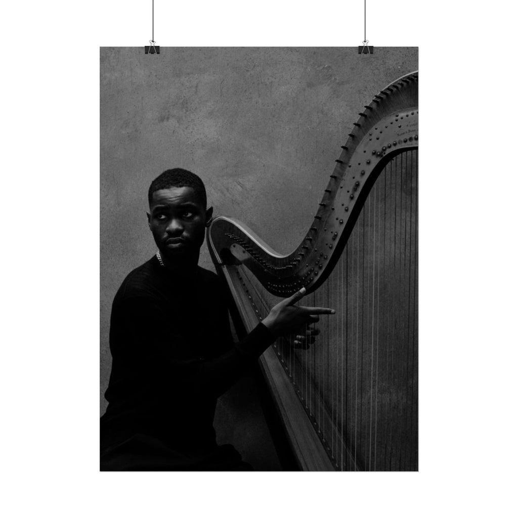 Dave - The Boy Who Played The Harp Rolled Poster — New Album Poster