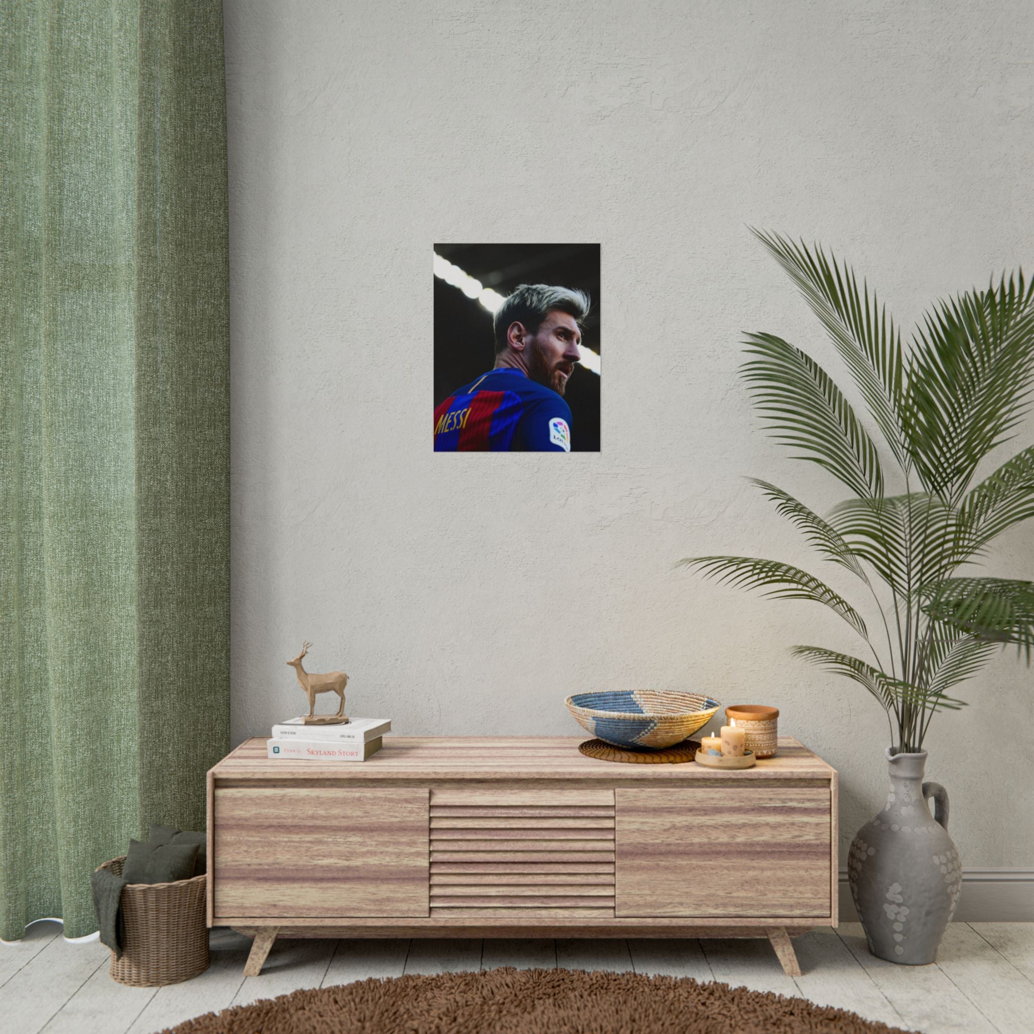 Lionel Messi Barcelona Poster - Soccer Rolled Poster