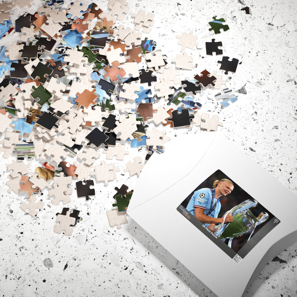 Erling Haaland Champion Trophy Soccer Puzzle — 252/520/1014‑Piece Football Jigsaw