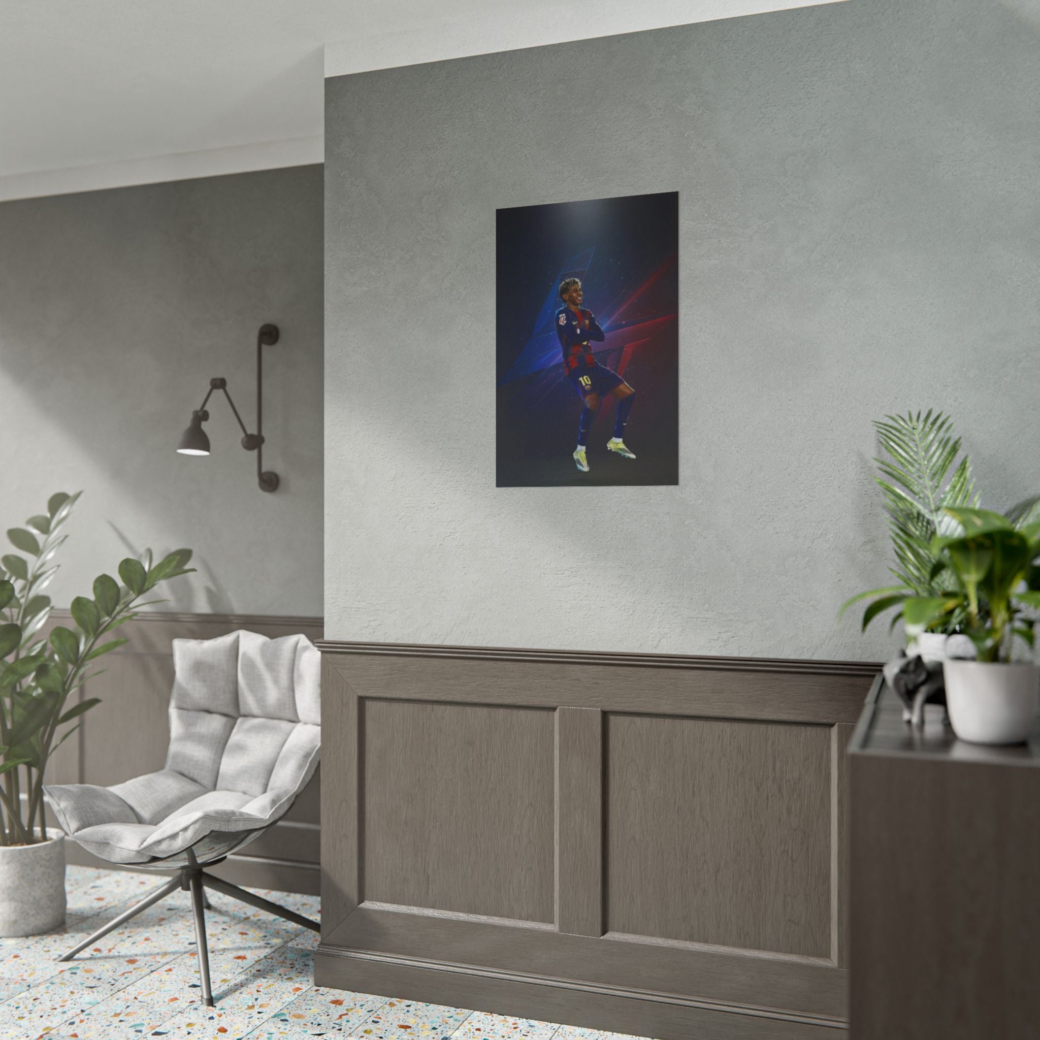 Lamine Yamal Celebration Poster - Barcelona Starboy | Available in multiple sizes