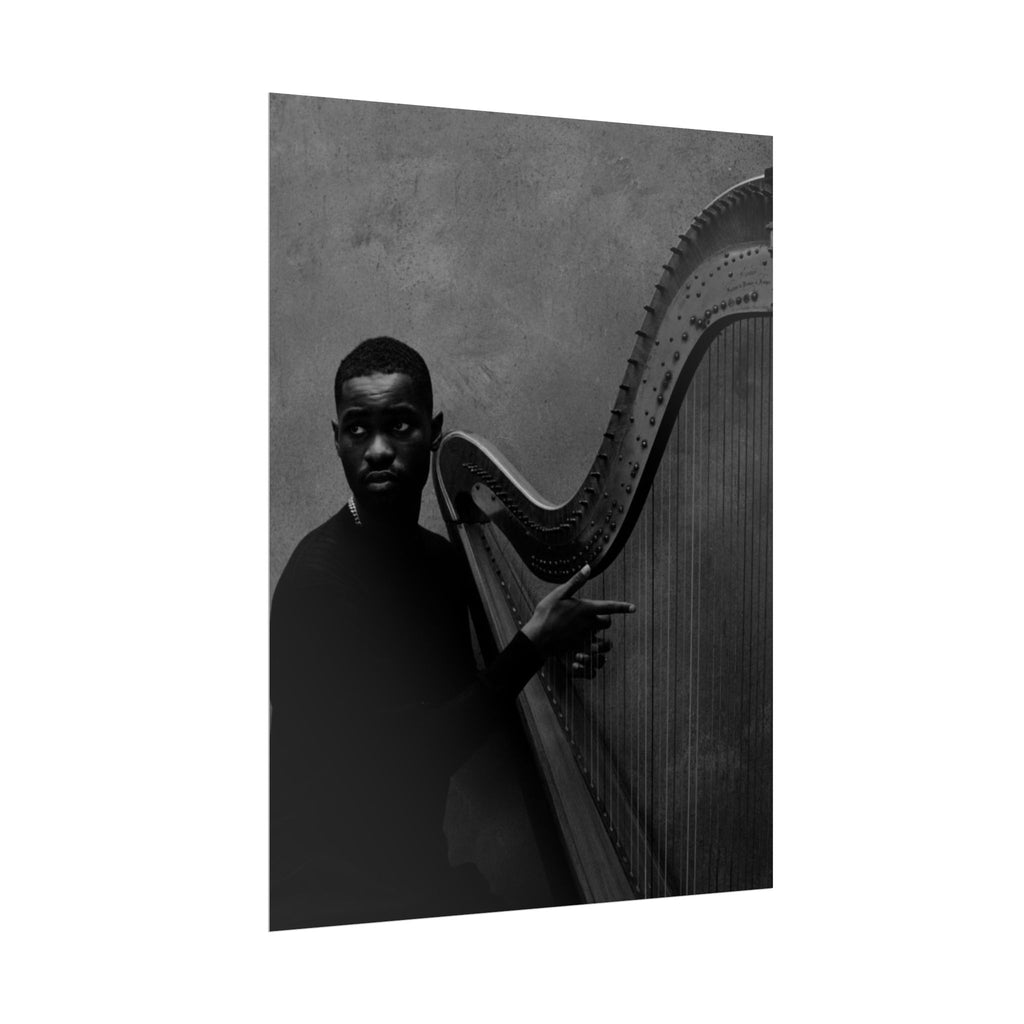 Dave - The Boy Who Played The Harp Rolled Poster — New Album Poster