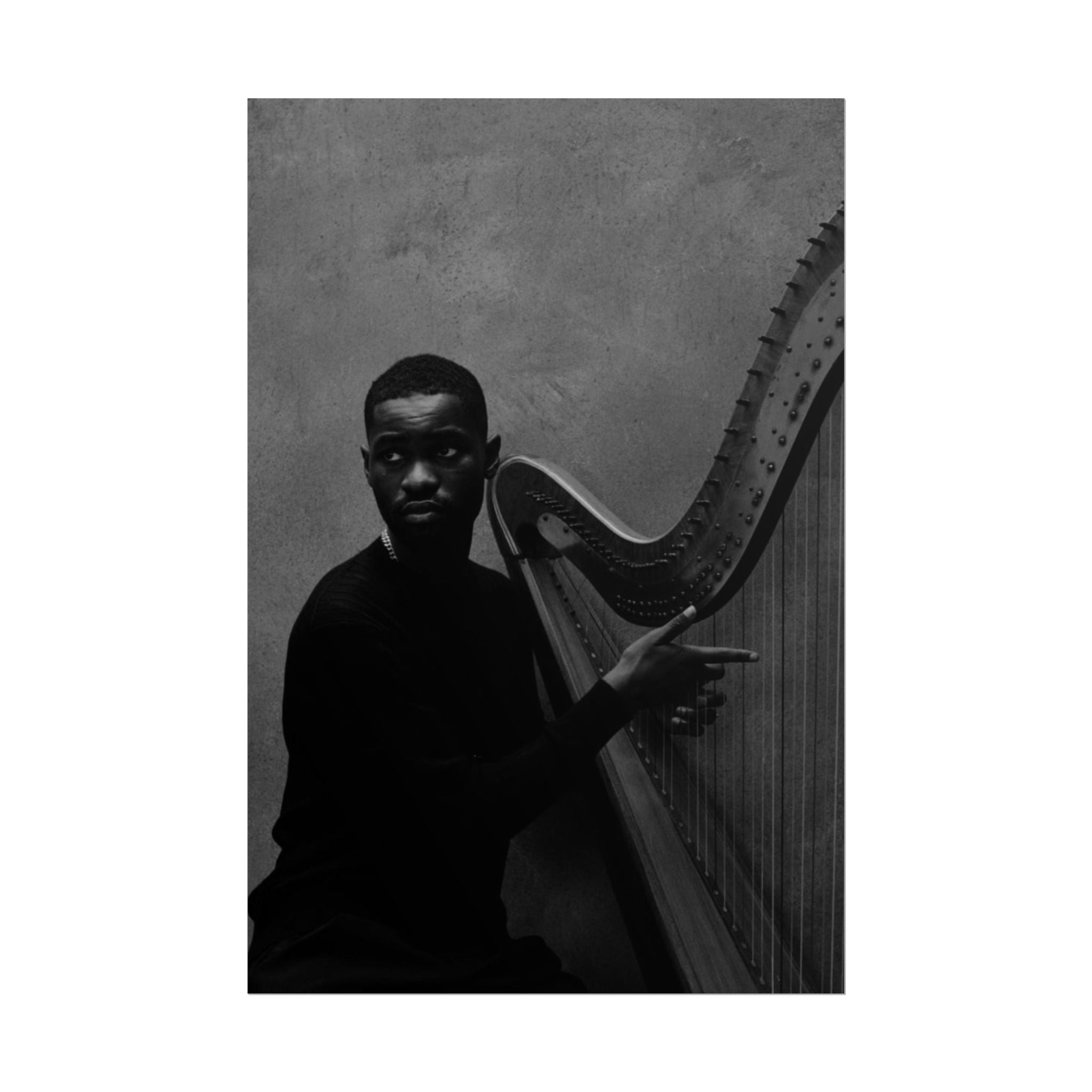 Dave - The Boy Who Played The Harp Rolled Poster — New Album Poster