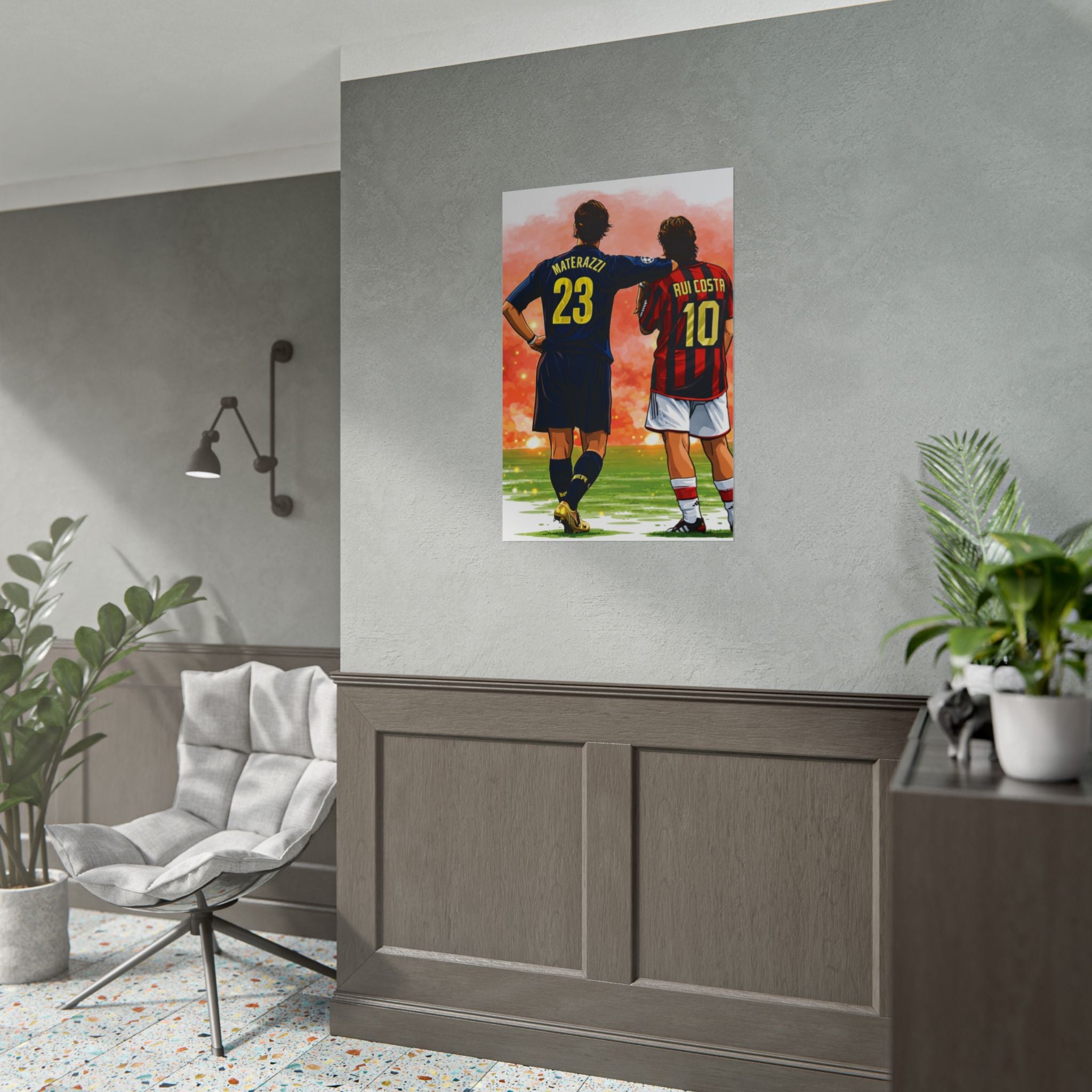 Iconic Football Rolled Poster