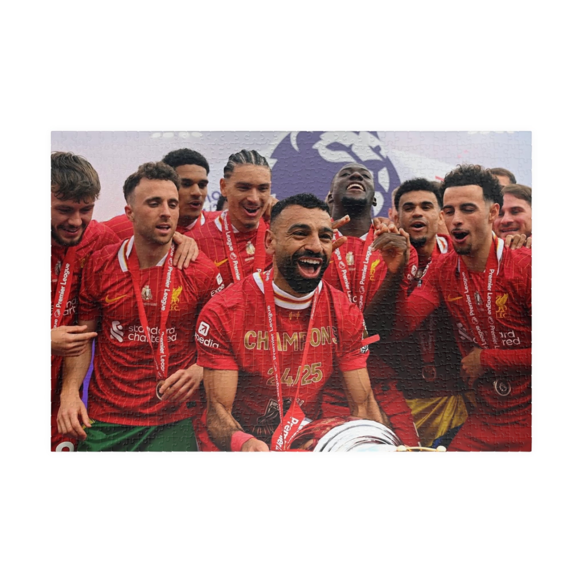 Liverpool Premier League Champions 24/25 Jigsaw Puzzle (110–1014 pcs)