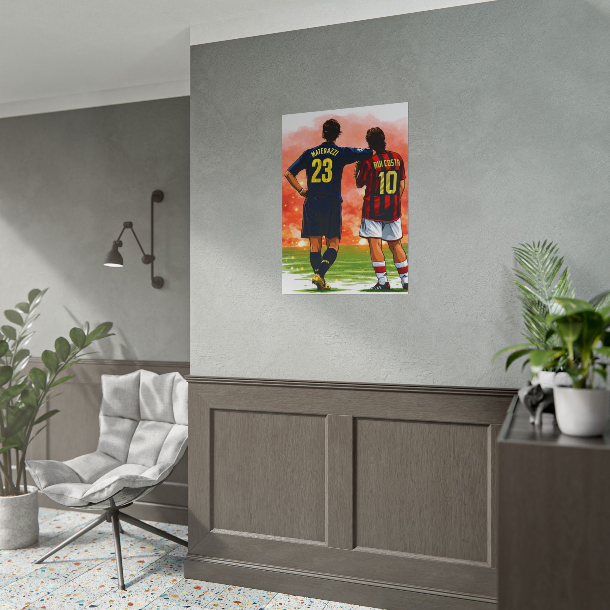 Iconic Football Rolled Poster