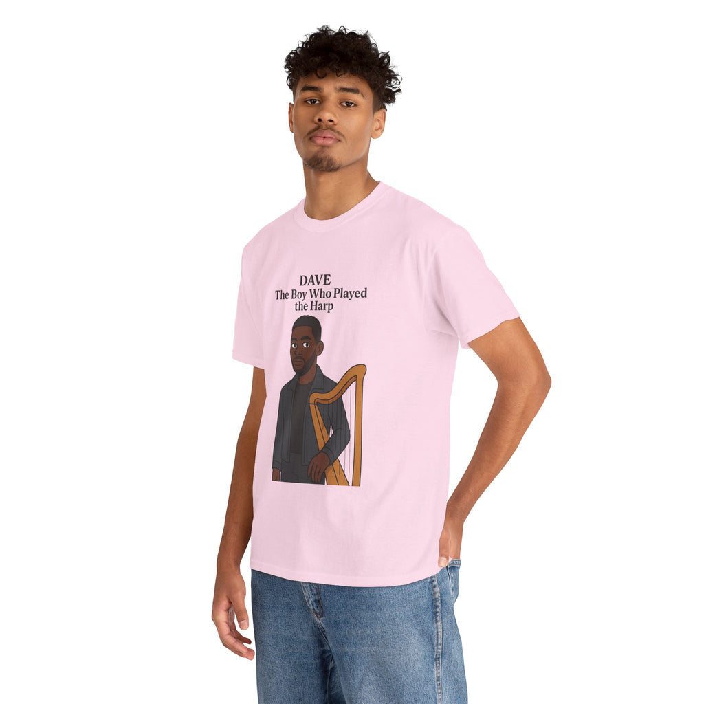 Dave T-Shirt — "The Boy Who Played the Harp" Graphic Tee