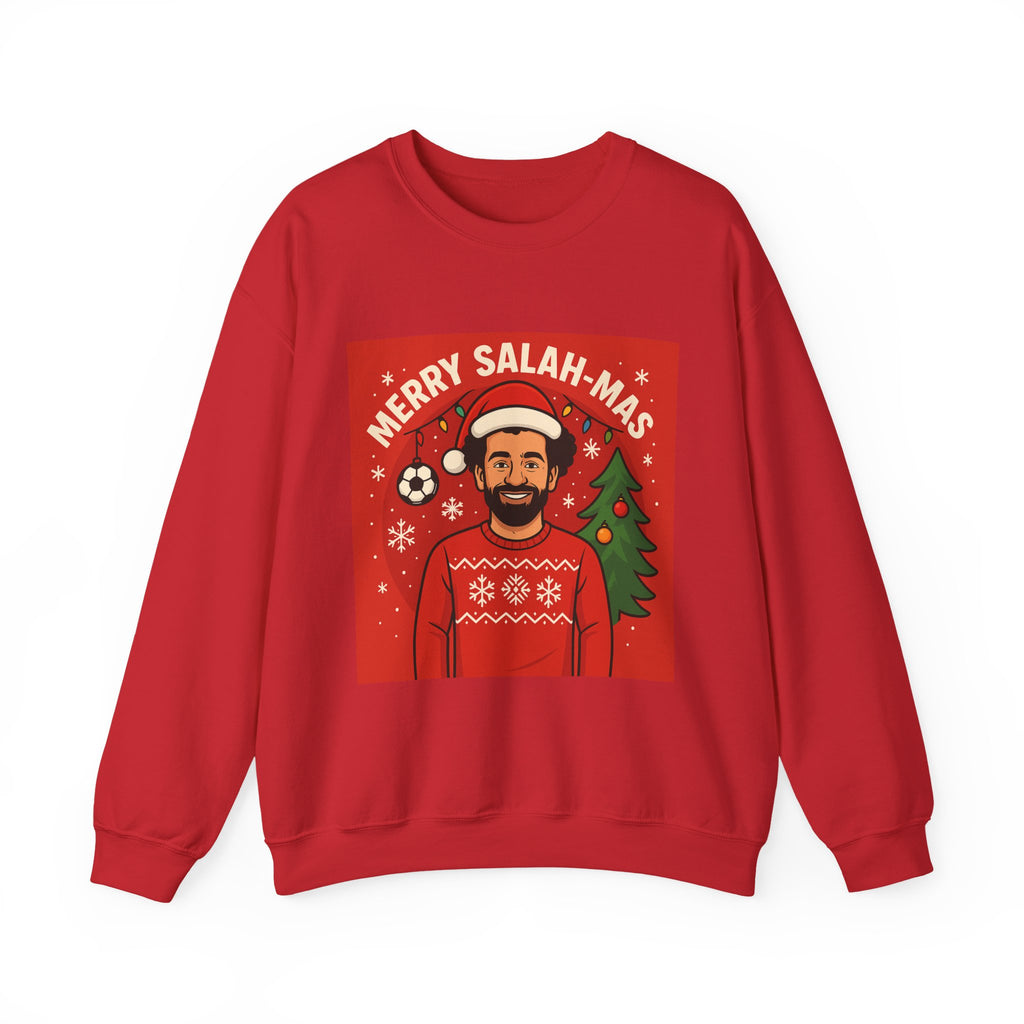 Merry Salah-mas Sweatshirt — Festive Soccer Christmas Crewneck