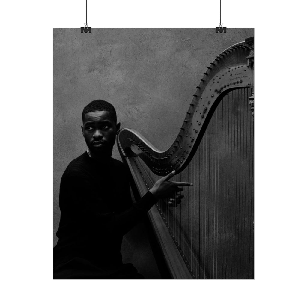 Dave - The Boy Who Played The Harp Rolled Poster — New Album Poster