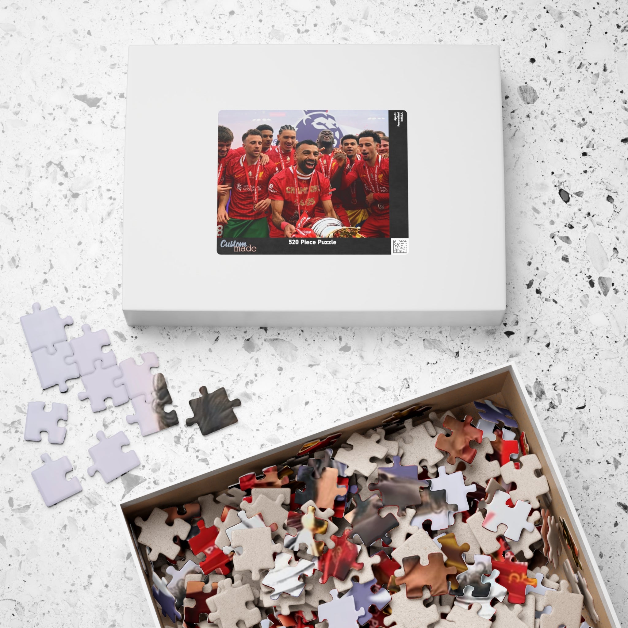 Liverpool Premier League Champions 24/25 Jigsaw Puzzle (110–1014 pcs)