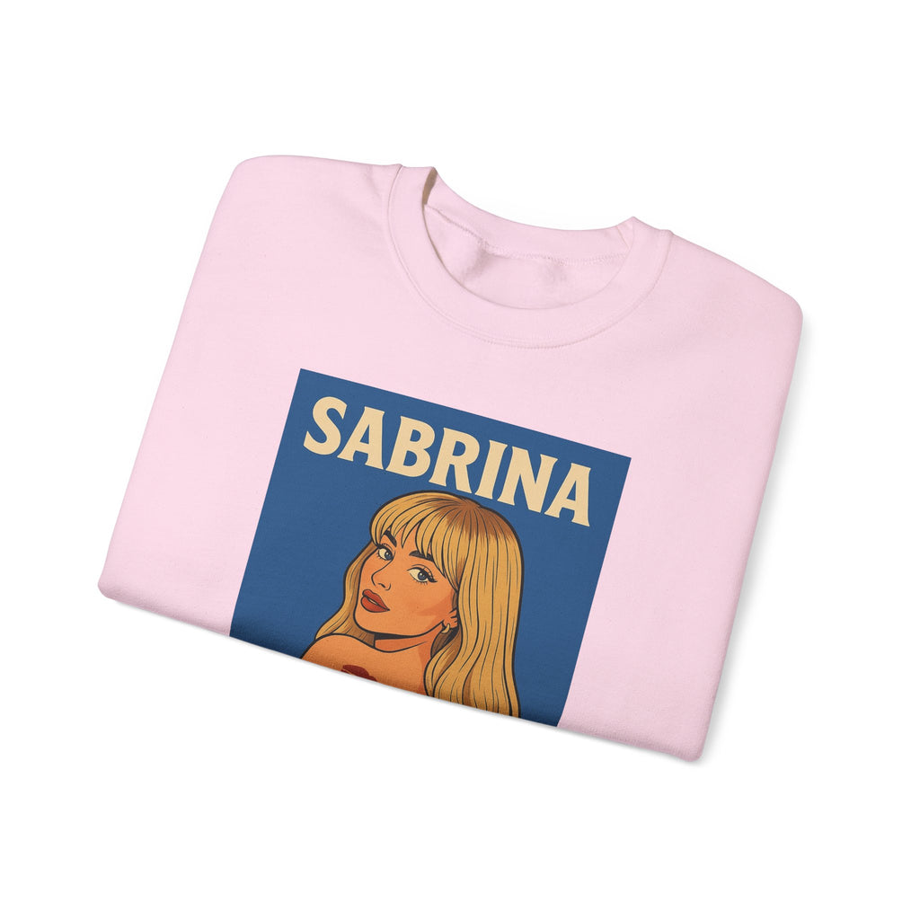 Sabrina Carpenter Retro Pin-Up Crewneck Sweatshirt