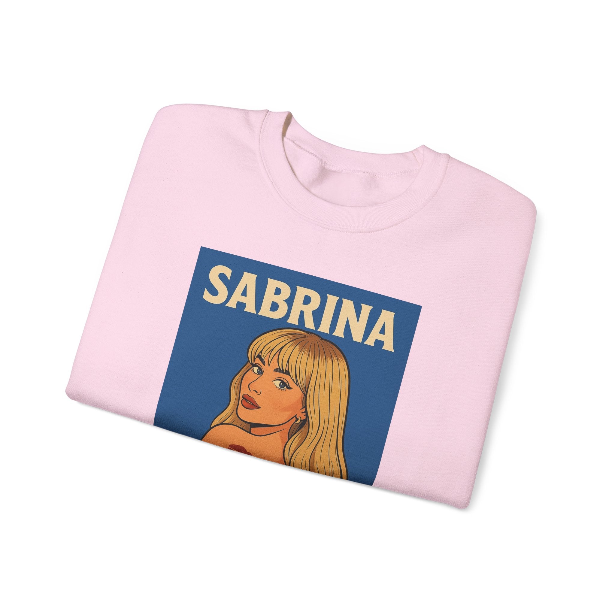 Sabrina Carpenter Retro Pin-Up Crewneck Sweatshirt