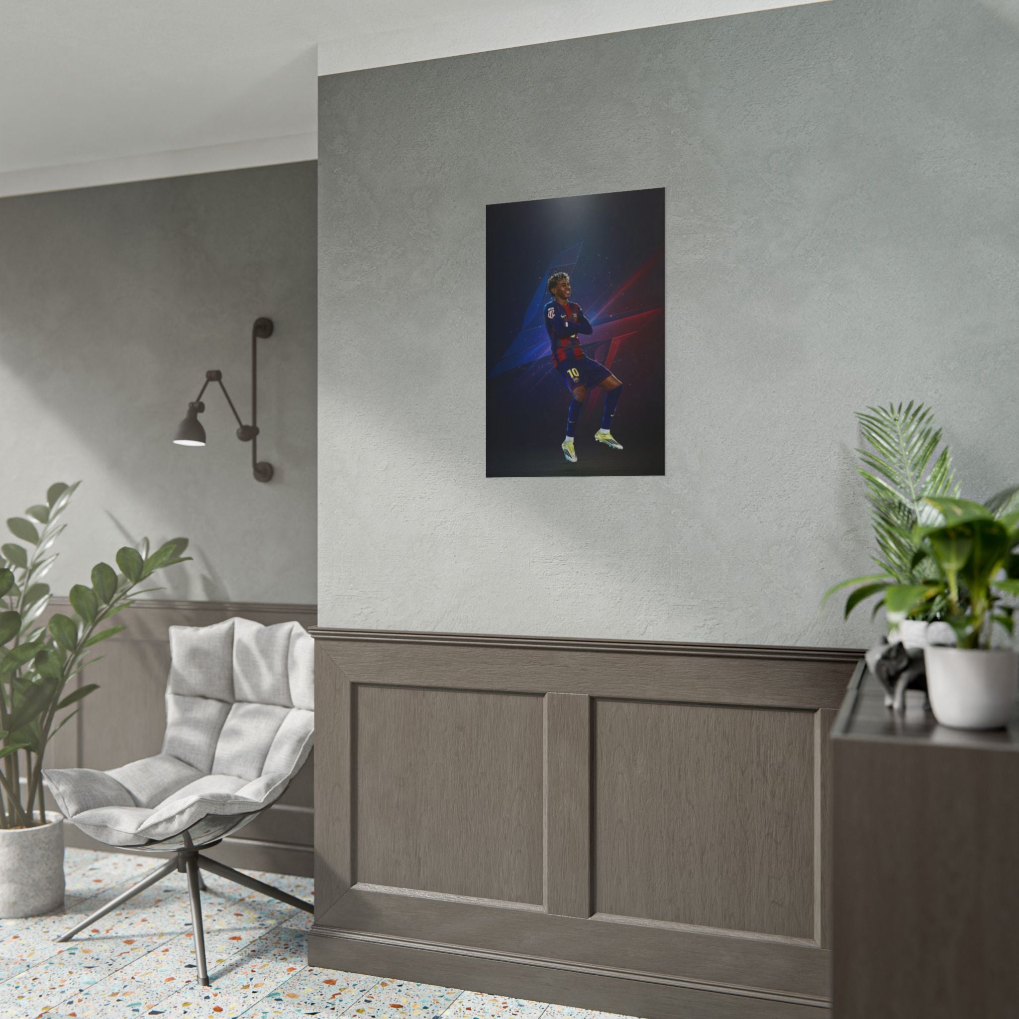 Lamine Yamal Celebration Poster - Barcelona Starboy | Available in multiple sizes