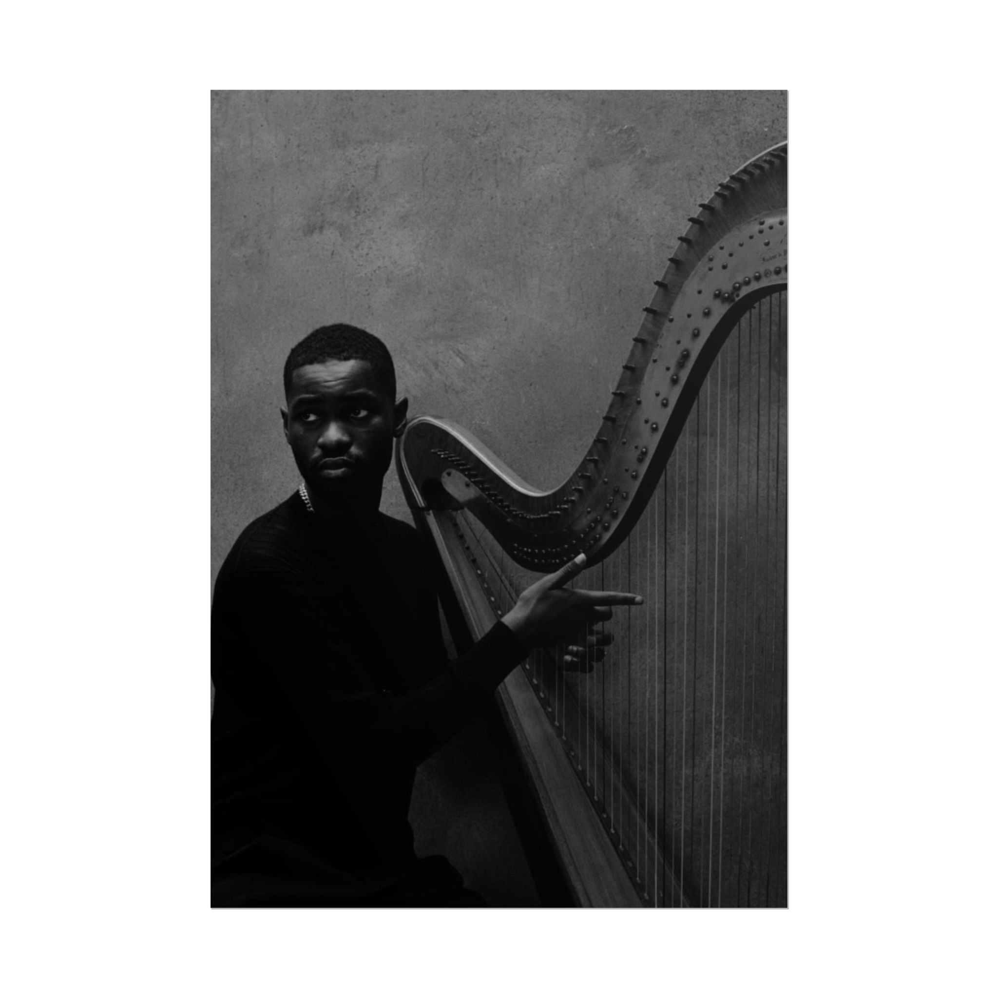 Dave - The Boy Who Played The Harp Rolled Poster — New Album Poster