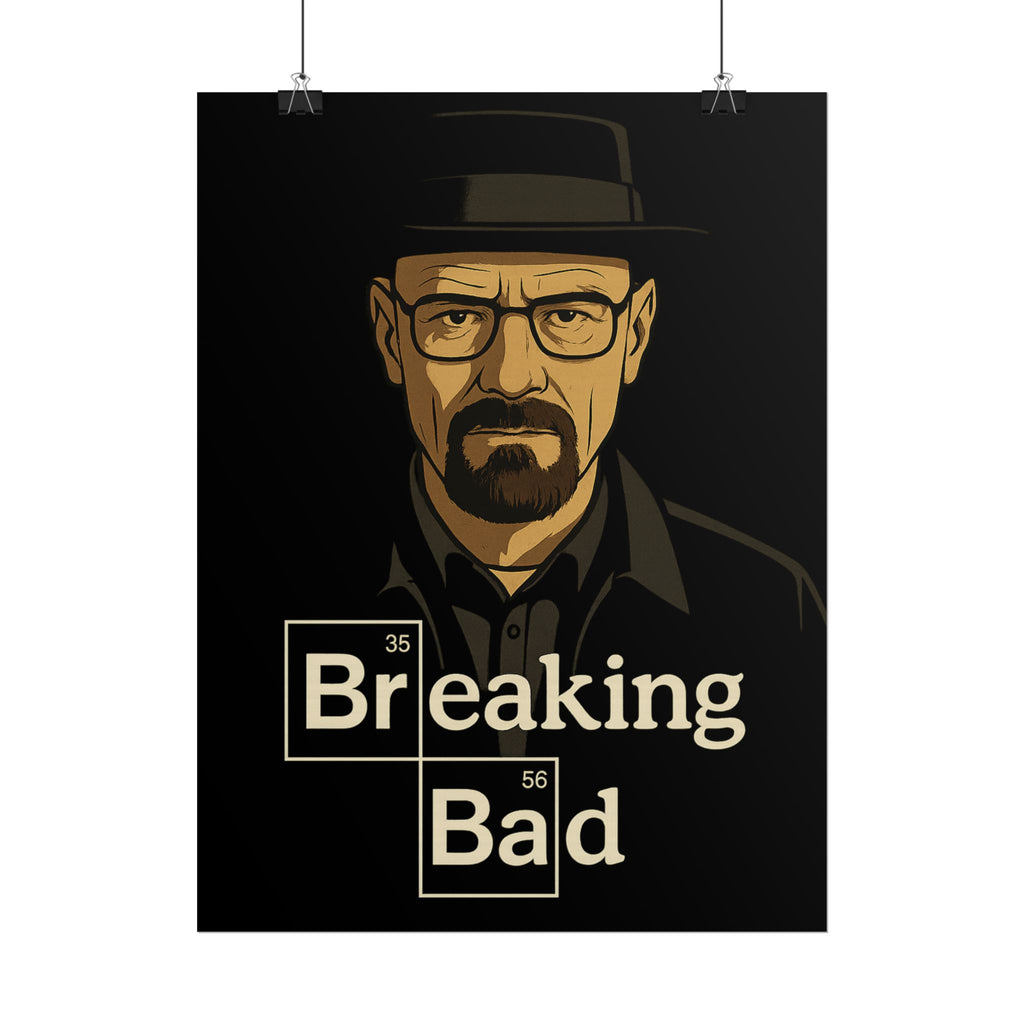 Breaking Bad Style Rolled Poster