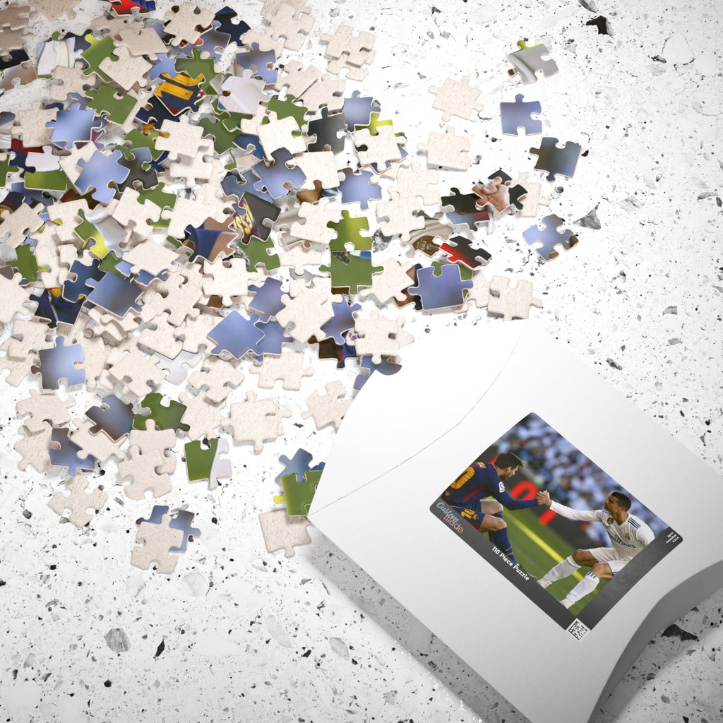 Soccer Legends Puzzle — Cristiano Ronaldo & Lionel Messi 252–520–1014 Piece Jigsaw