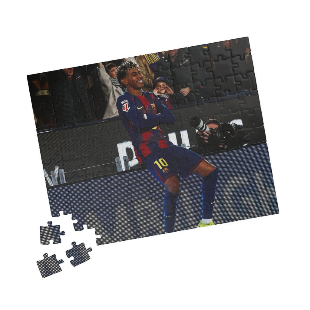 Lamine Yamal Soccer Star Celebration Puzzle — Custom 110/252/520/1014‑Piece Jigsaw