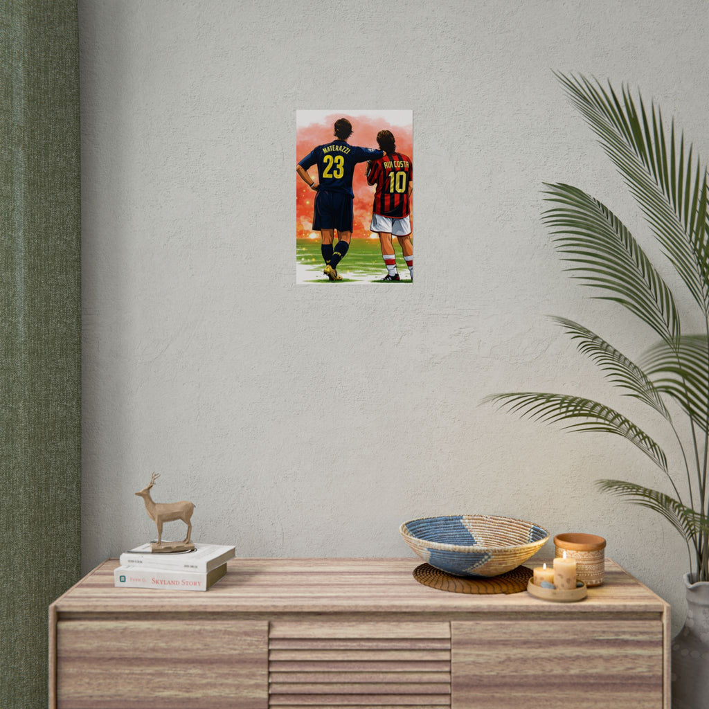 Iconic Football Rolled Poster