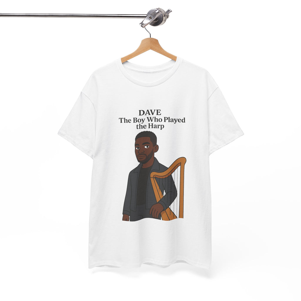 Dave T-Shirt — "The Boy Who Played the Harp" Graphic Tee
