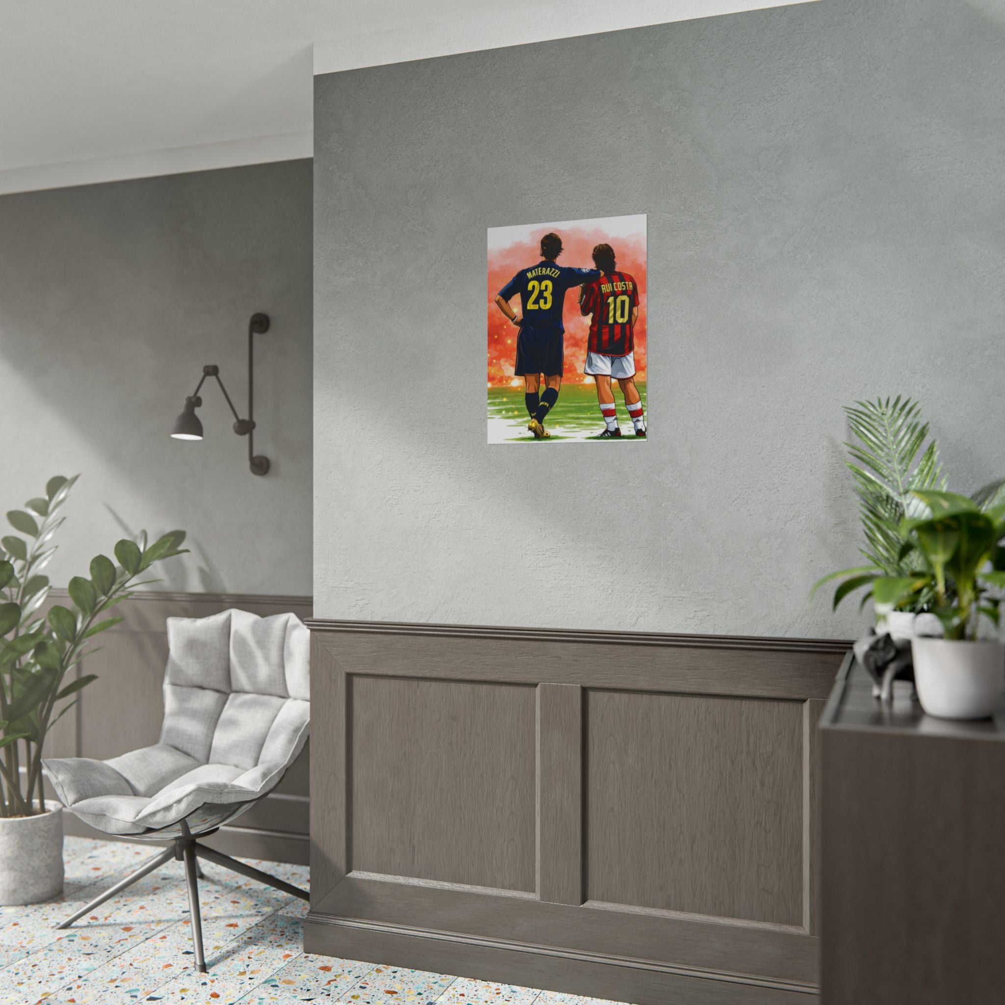 Iconic Football Rolled Poster