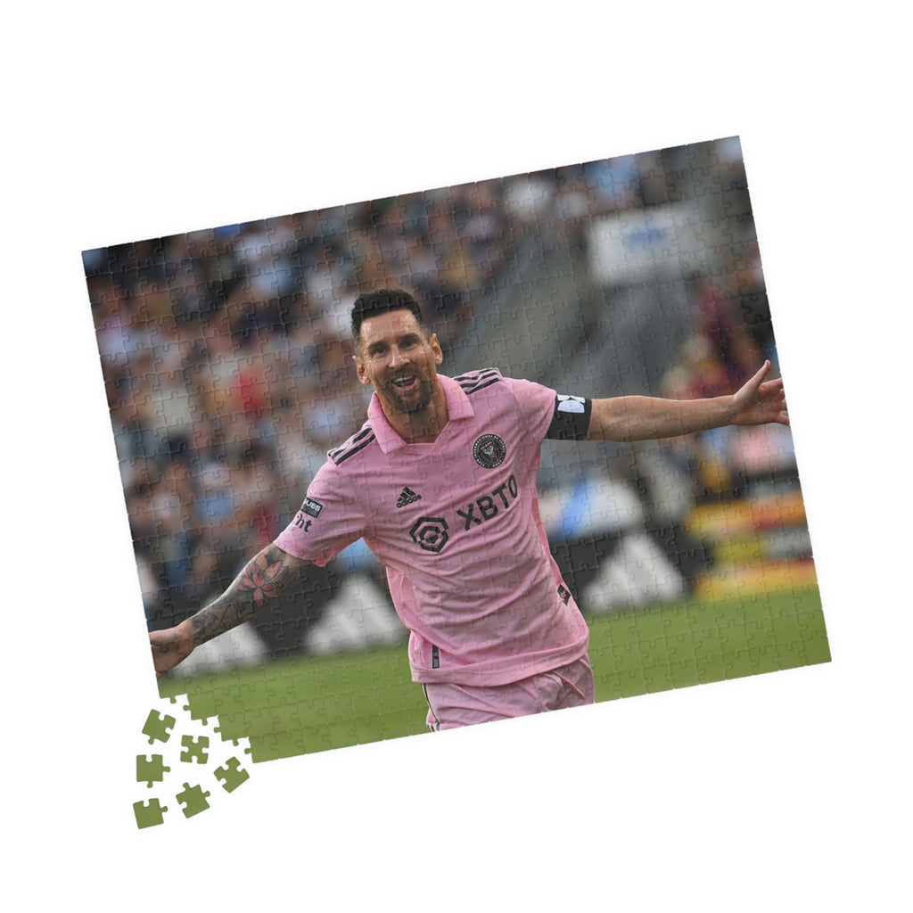 Lionel Messi Celebration Photo Puzzle — 110/252/520/1014-Piece