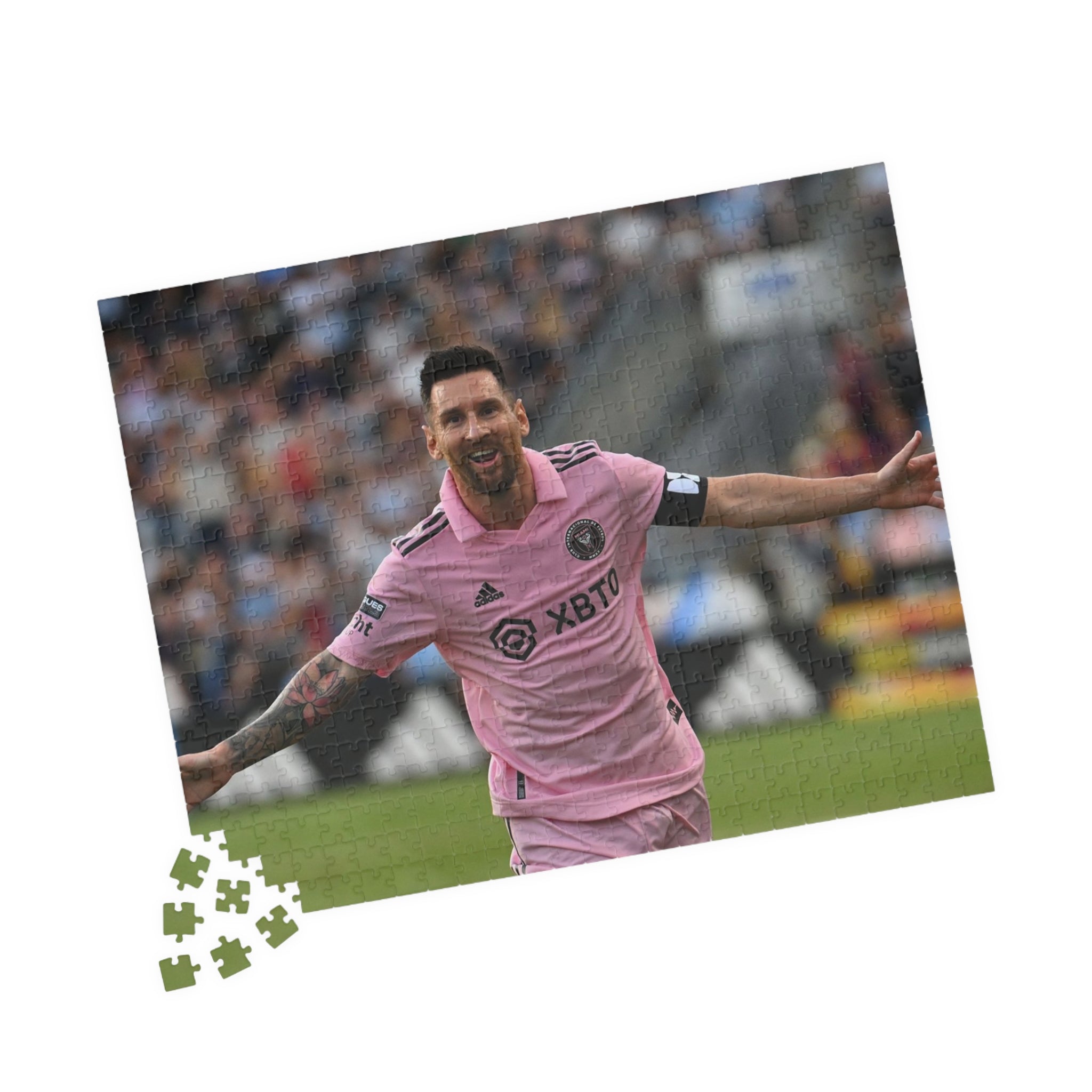 Lionel Messi Celebration Photo Puzzle — 110/252/520/1014-Piece
