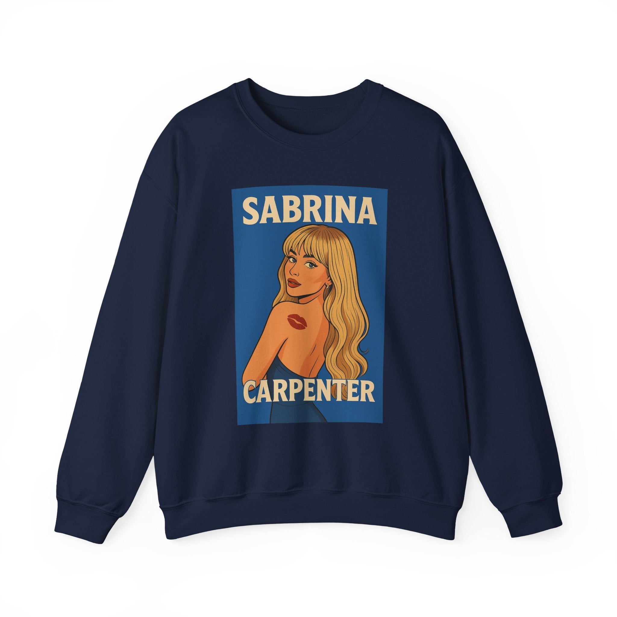Sabrina Carpenter Retro Pin-Up Crewneck Sweatshirt