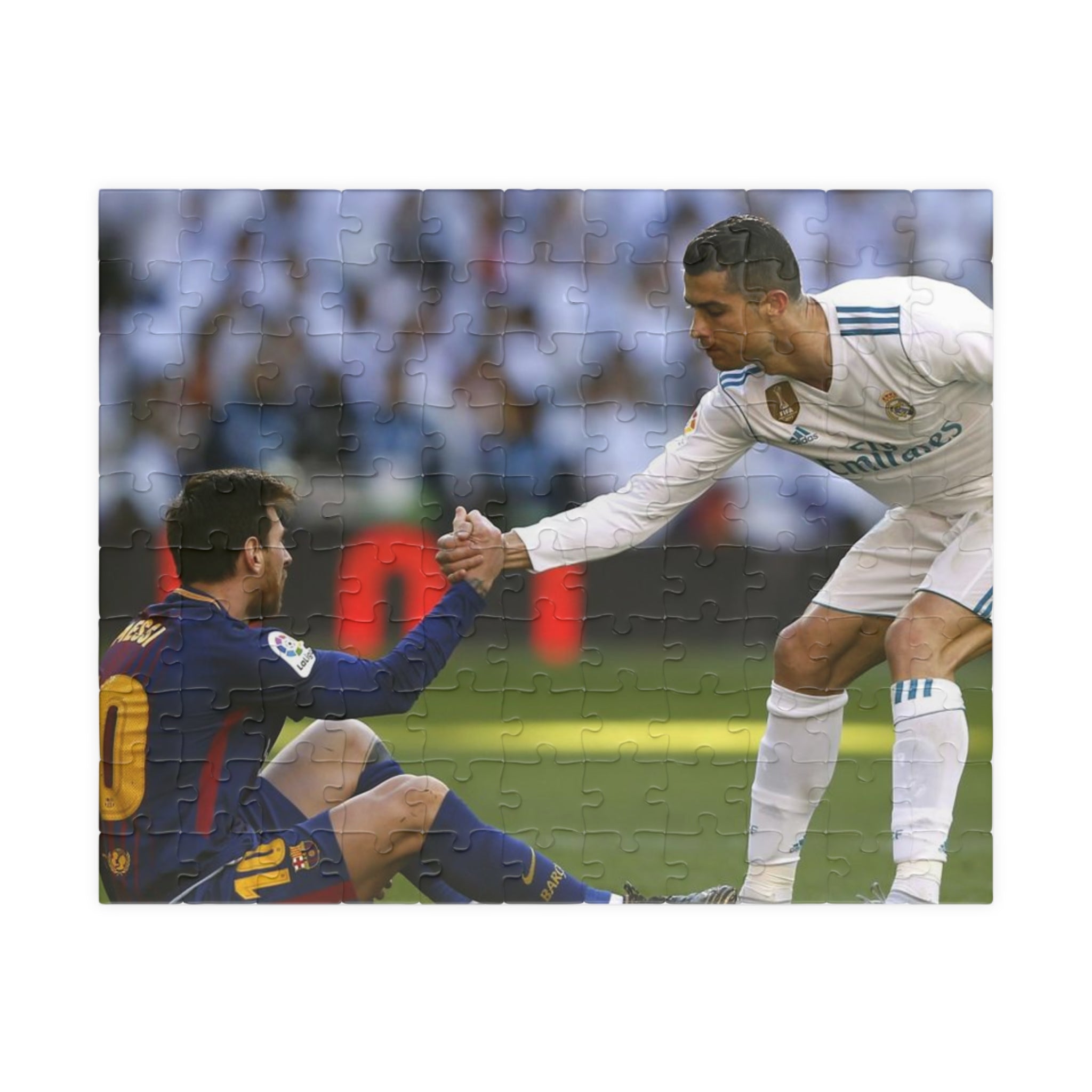 Soccer Legends Puzzle — Cristiano Ronaldo & Lionel Messi 252–520–1014 Piece Jigsaw