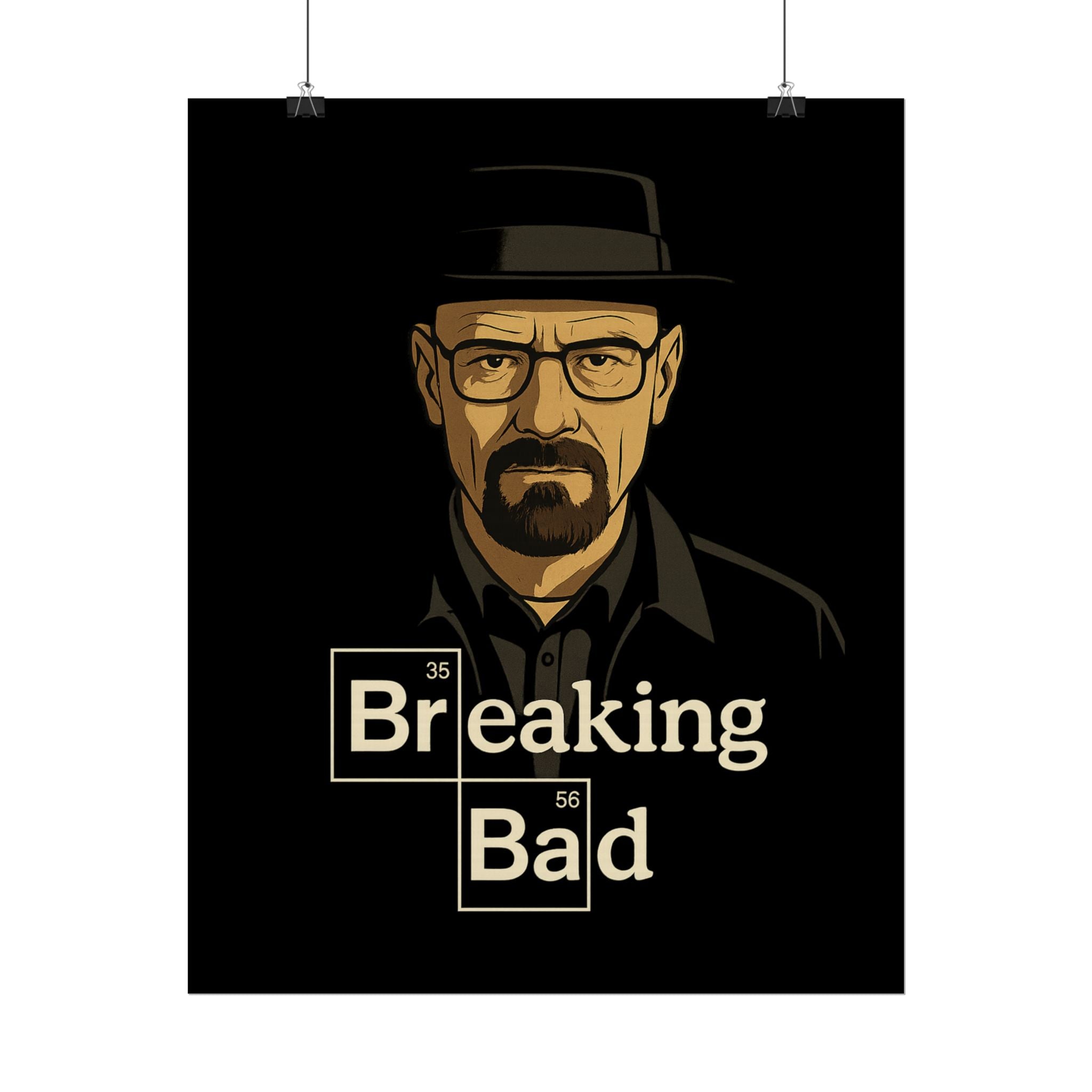 Breaking Bad Style Rolled Poster