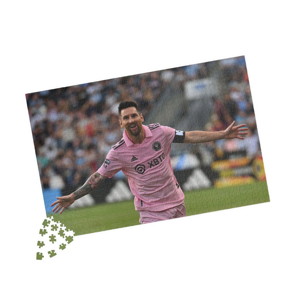 Lionel Messi Celebration Photo Puzzle — 110/252/520/1014-Piece