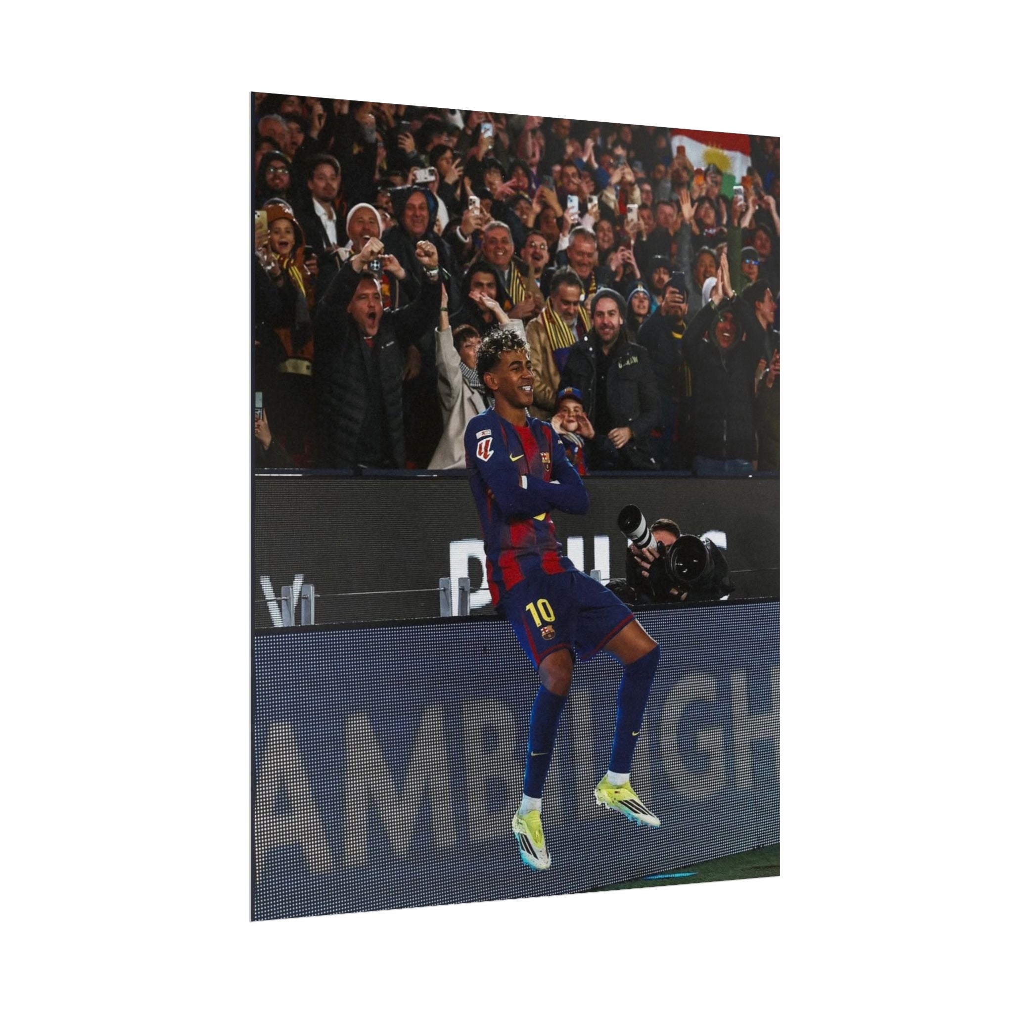 Lamine Yamal Poster — Barcelona Football Star Wall Art