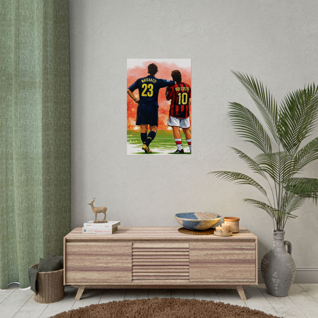 Iconic Football Rolled Poster