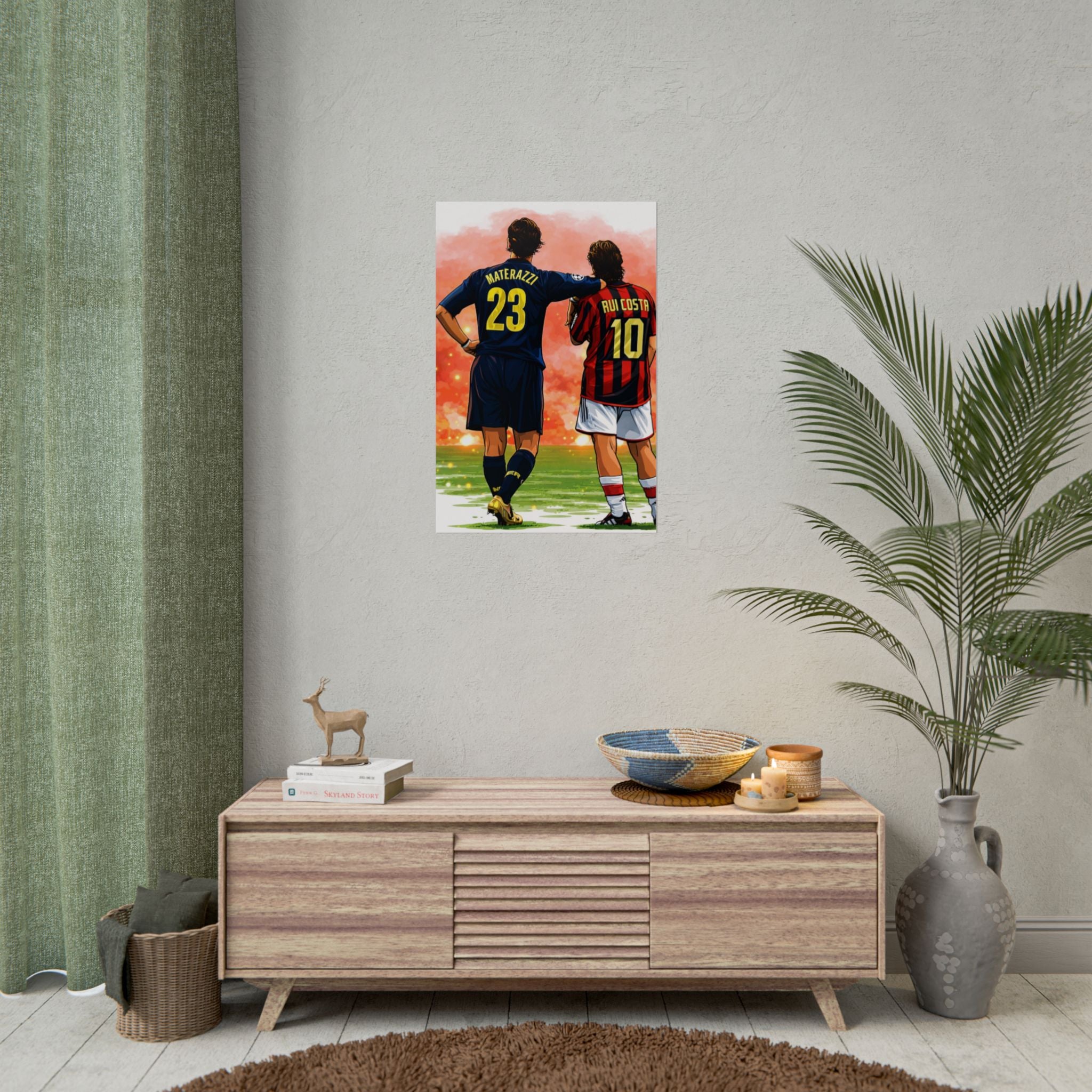 Iconic Football Rolled Poster