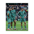 Salah, Wirtz & Szoboszlai Photo Poster - Rolled Liverpool FC Action Print