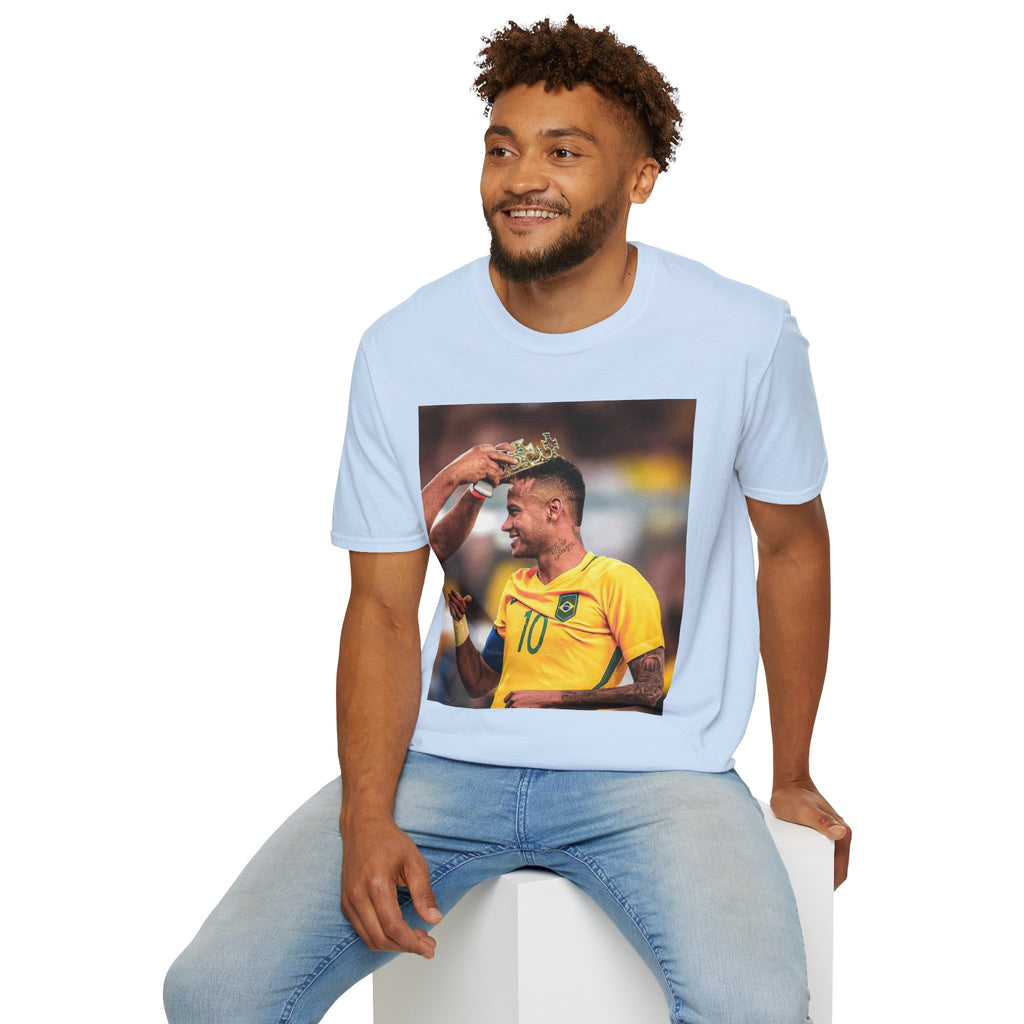 Neymar Brazil Soccer Photo Tee — #10 World Cup Football Fan Shirt